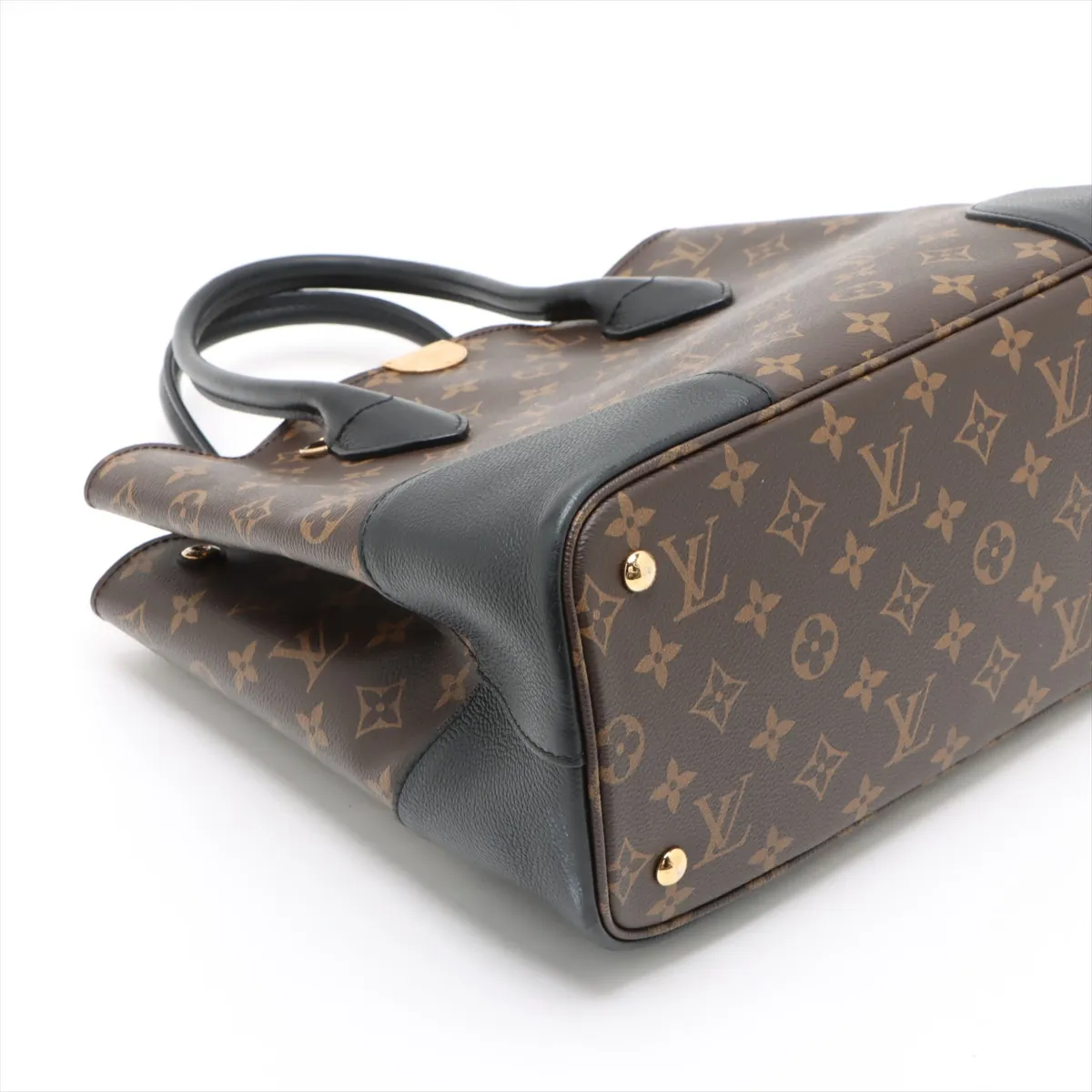 Monogram Flandrine M41595 DU0148 Brown x Black RFID reaction available — view 4