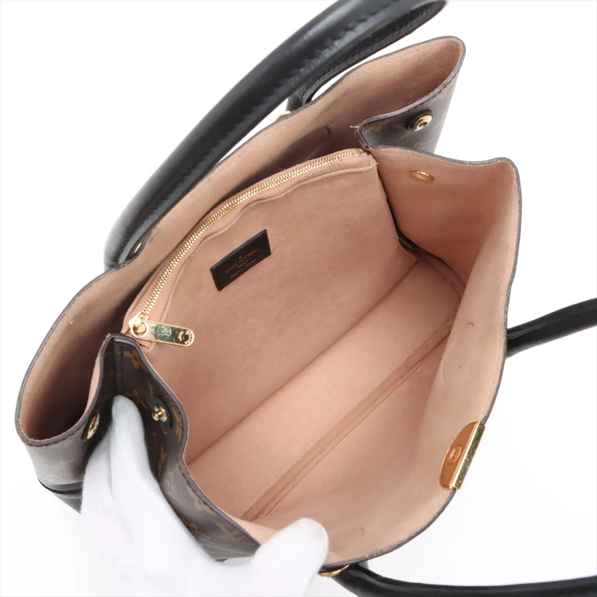 Monogram Flandrine M41595 DU0148 Brown x Black RFID reaction available — view 8