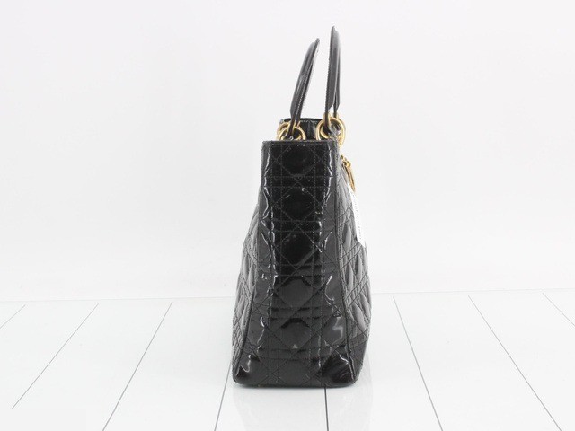 Lady Dior Black 2WAY Hand G Hardware Strap Included — view 4