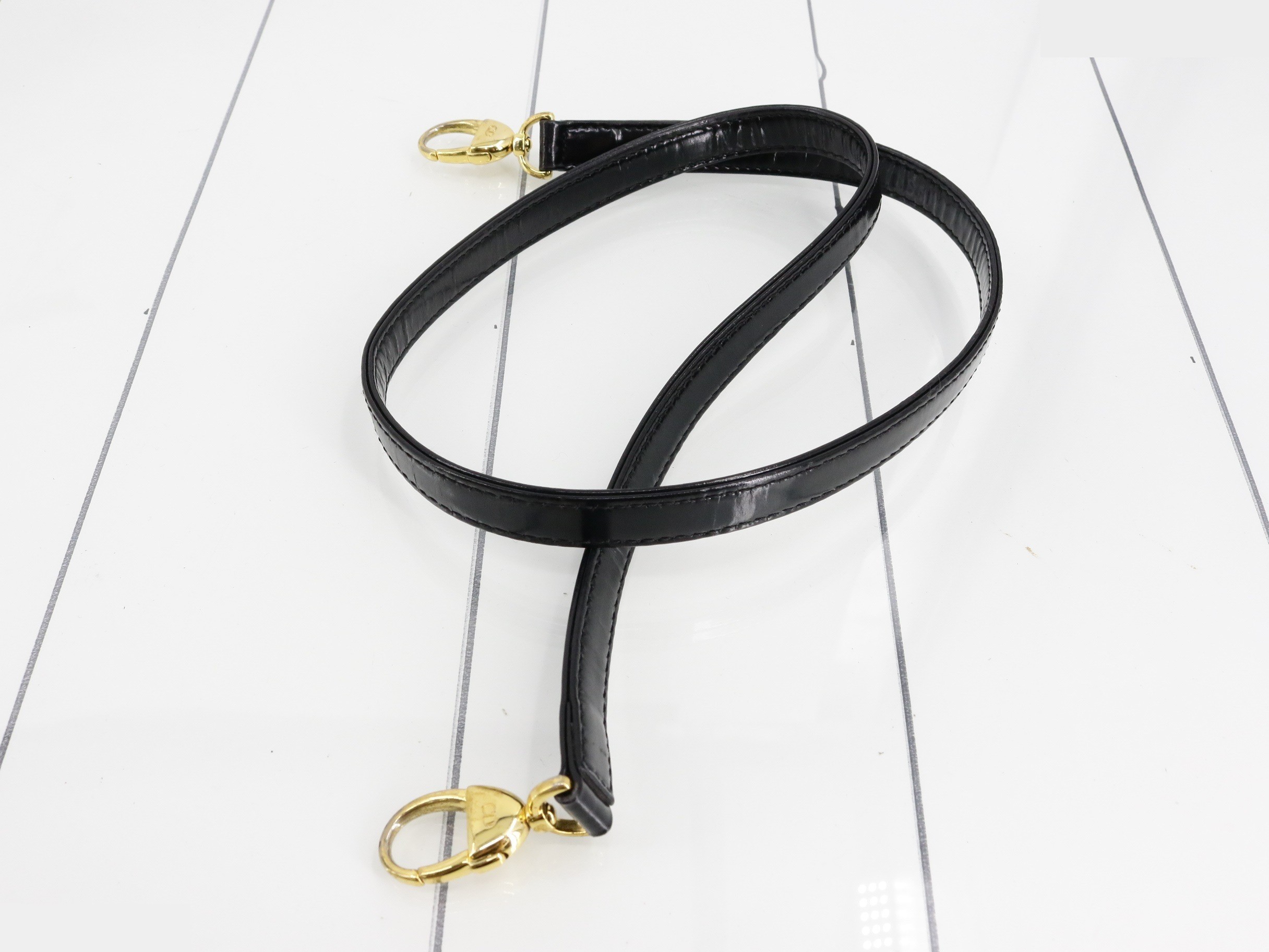 Lady Dior Black 2WAY Hand G Hardware Strap Included — view 7