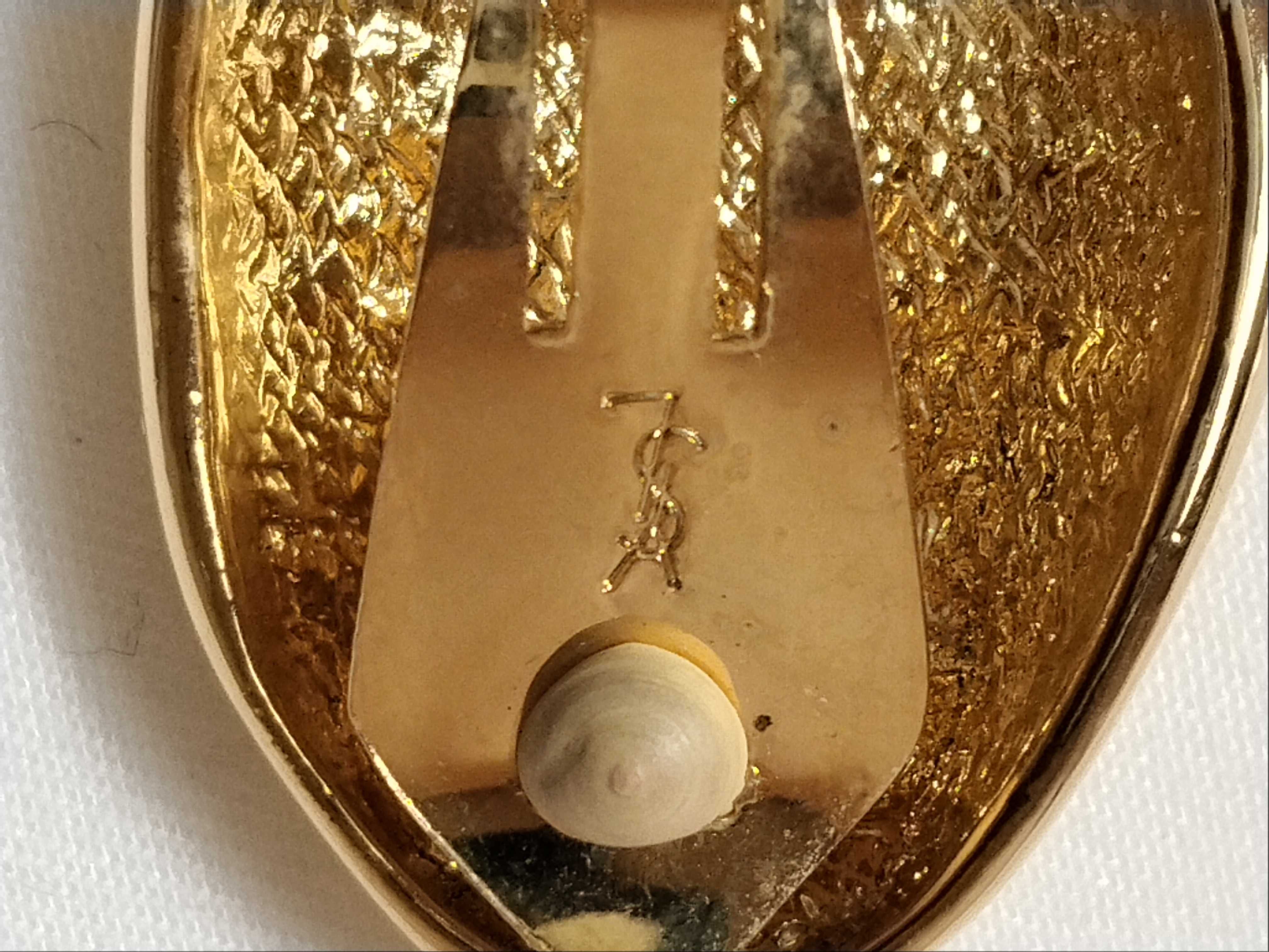 Gold Necklace/Earring Set Necklace — view 5