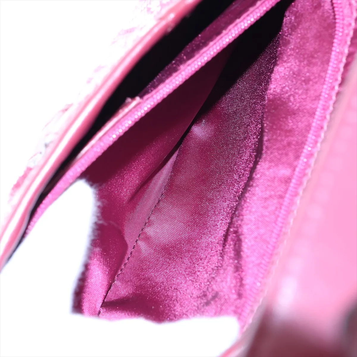 Trotter Saddle Bag Canvas x Leather Shoulder Bag Bordeaux — view 8