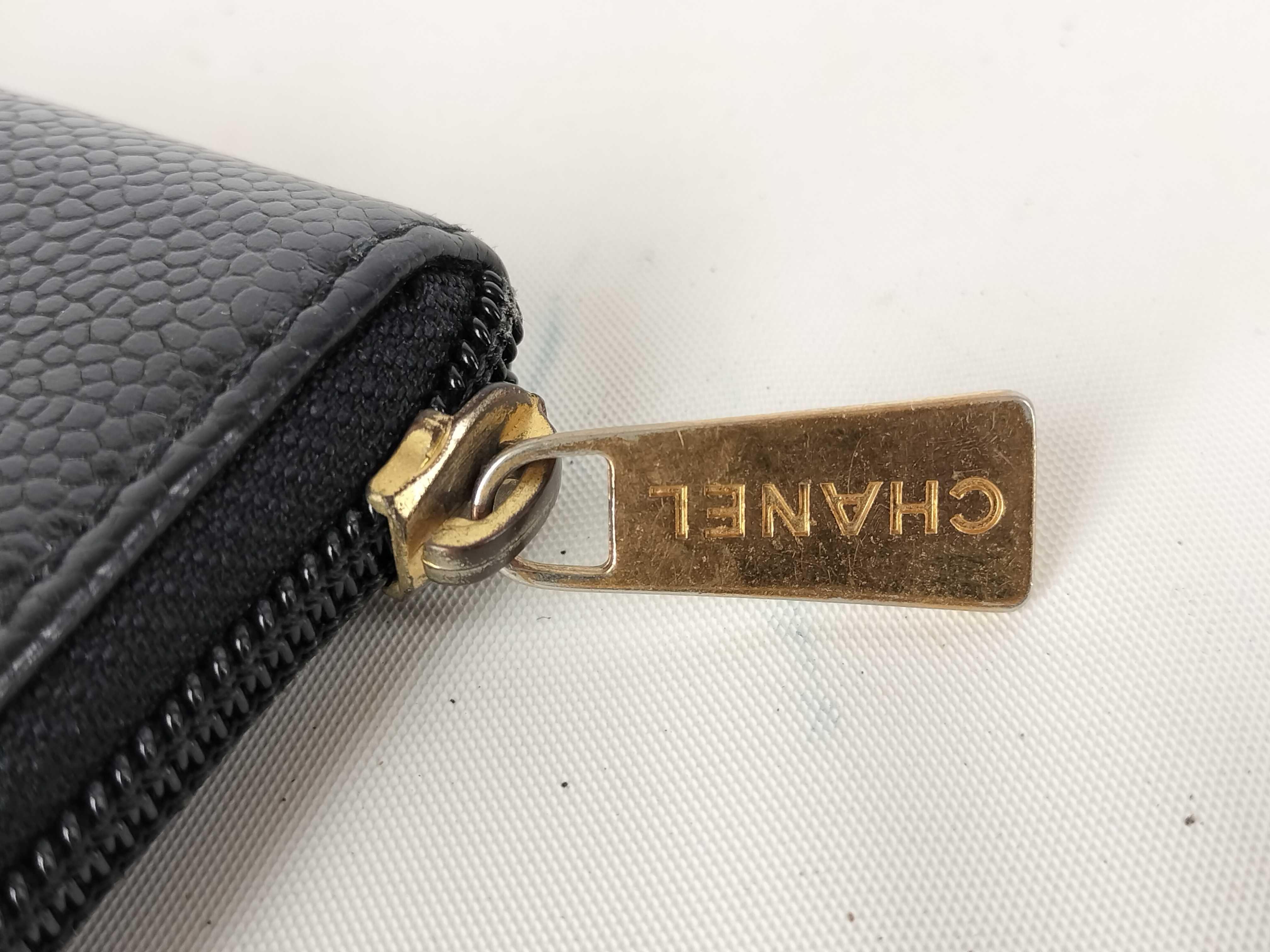 Caviar Coco Round Wallet (Partially missing hardware) — view 6