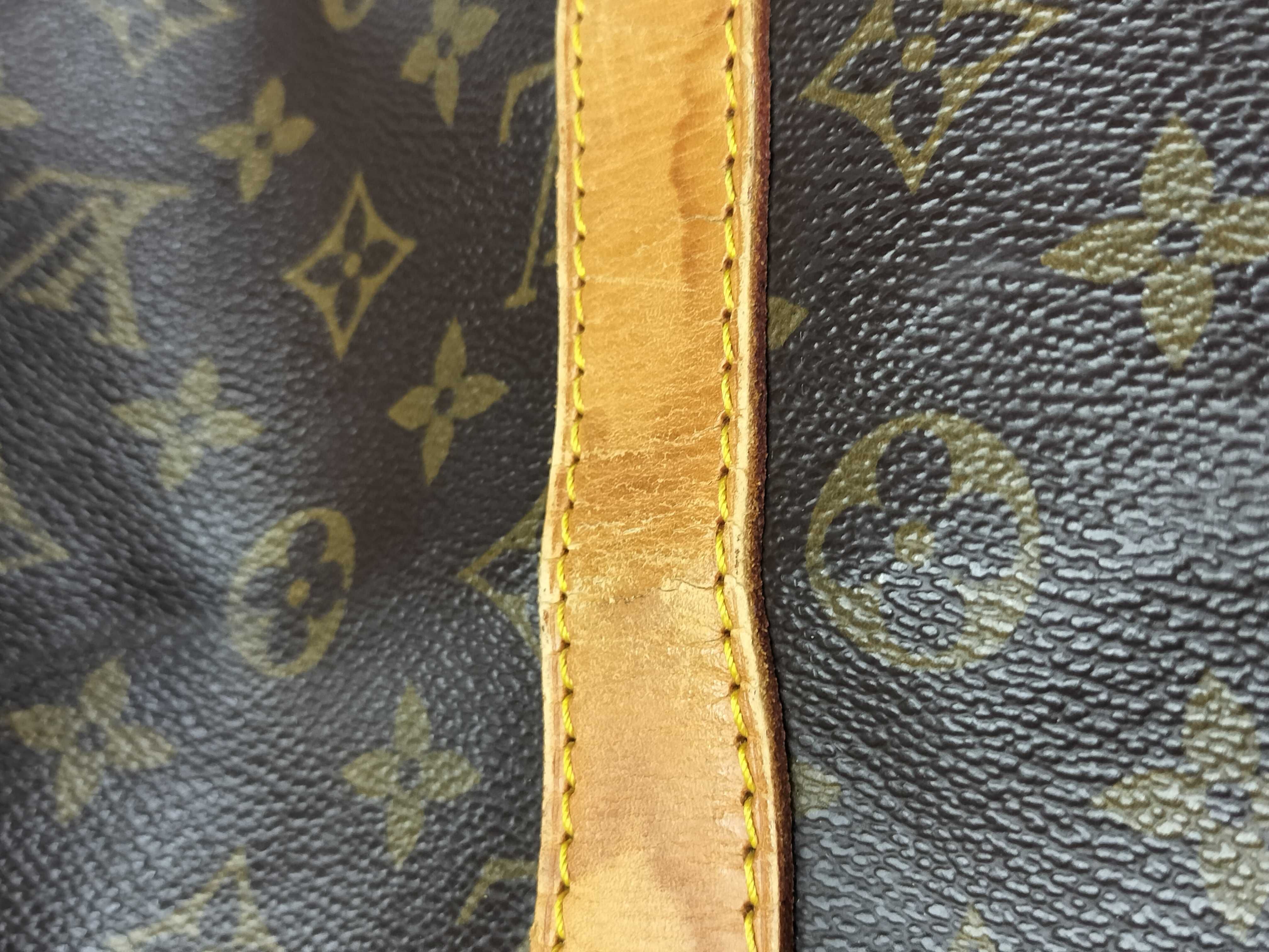 Monogram Keepall 55 M41424 MI8809 Brown Boston Bag — view 14