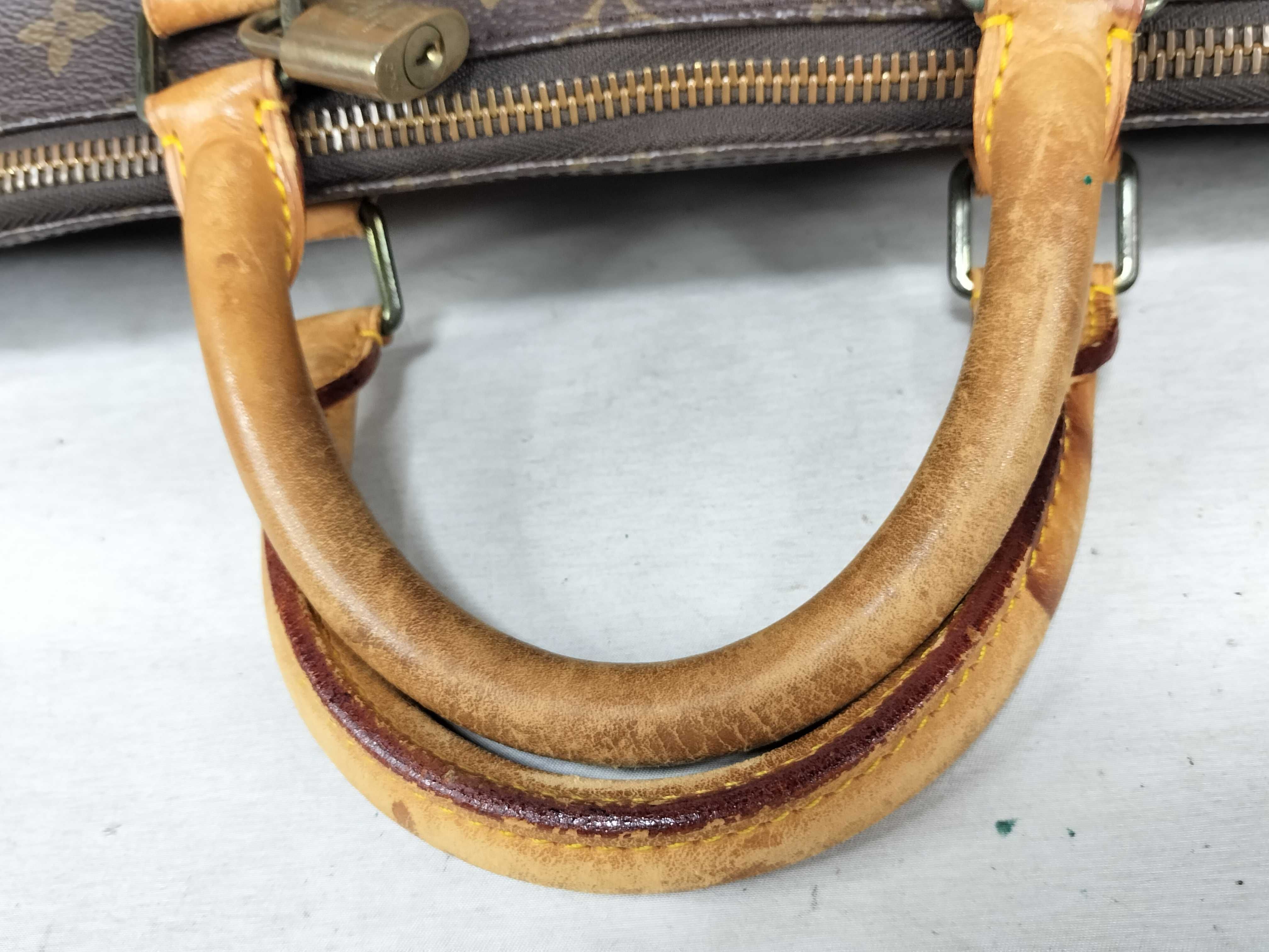 Monogram Keepall 55 M41424 MI8809 Brown Boston Bag — view 3