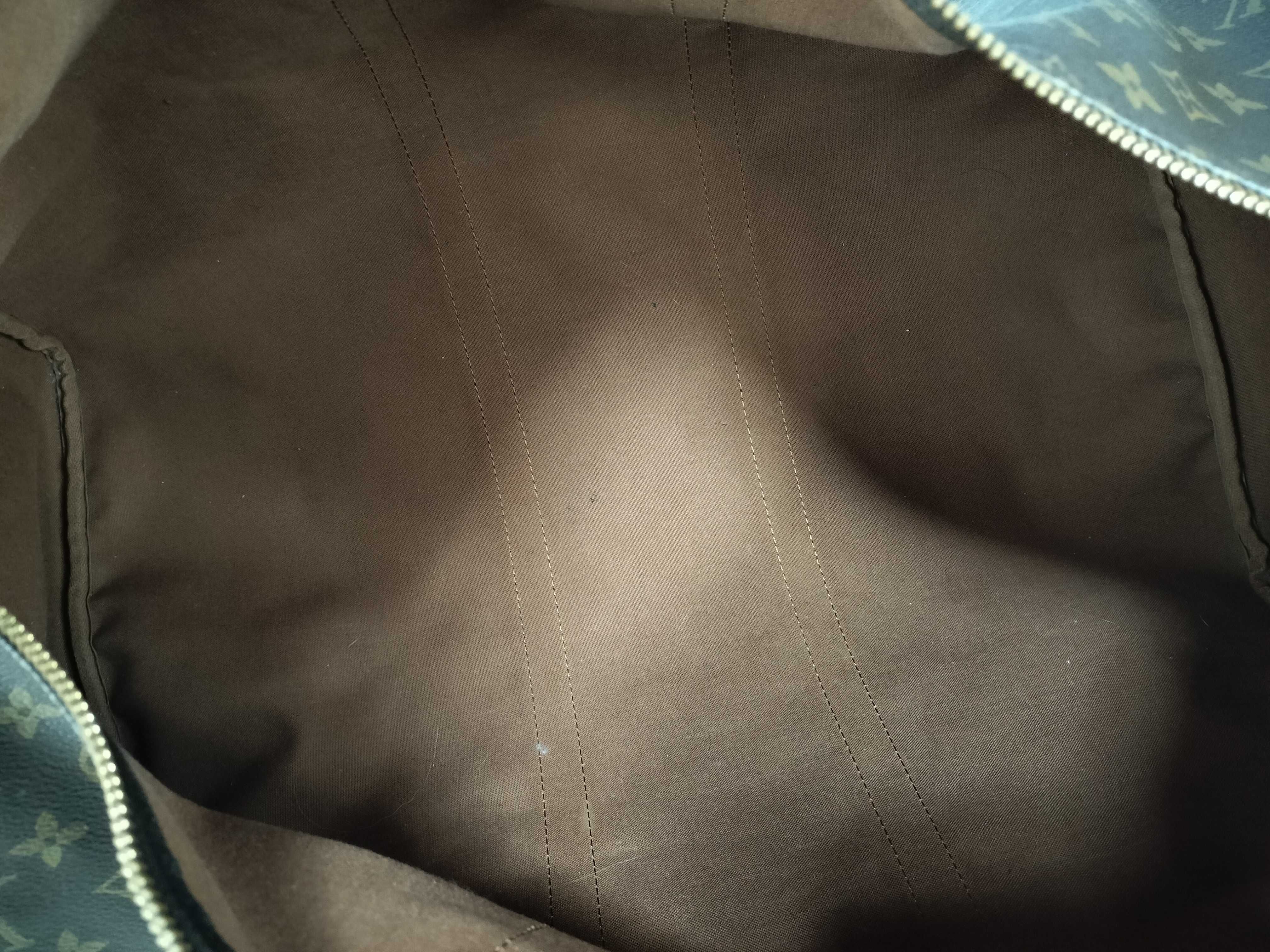 Monogram Keepall 55 M41424 MI8809 Brown Boston Bag — view 10