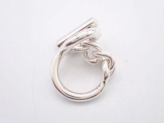 Croisette GM Ring, stamped 52, actual size #10, Ag925/14.2g — view 3
