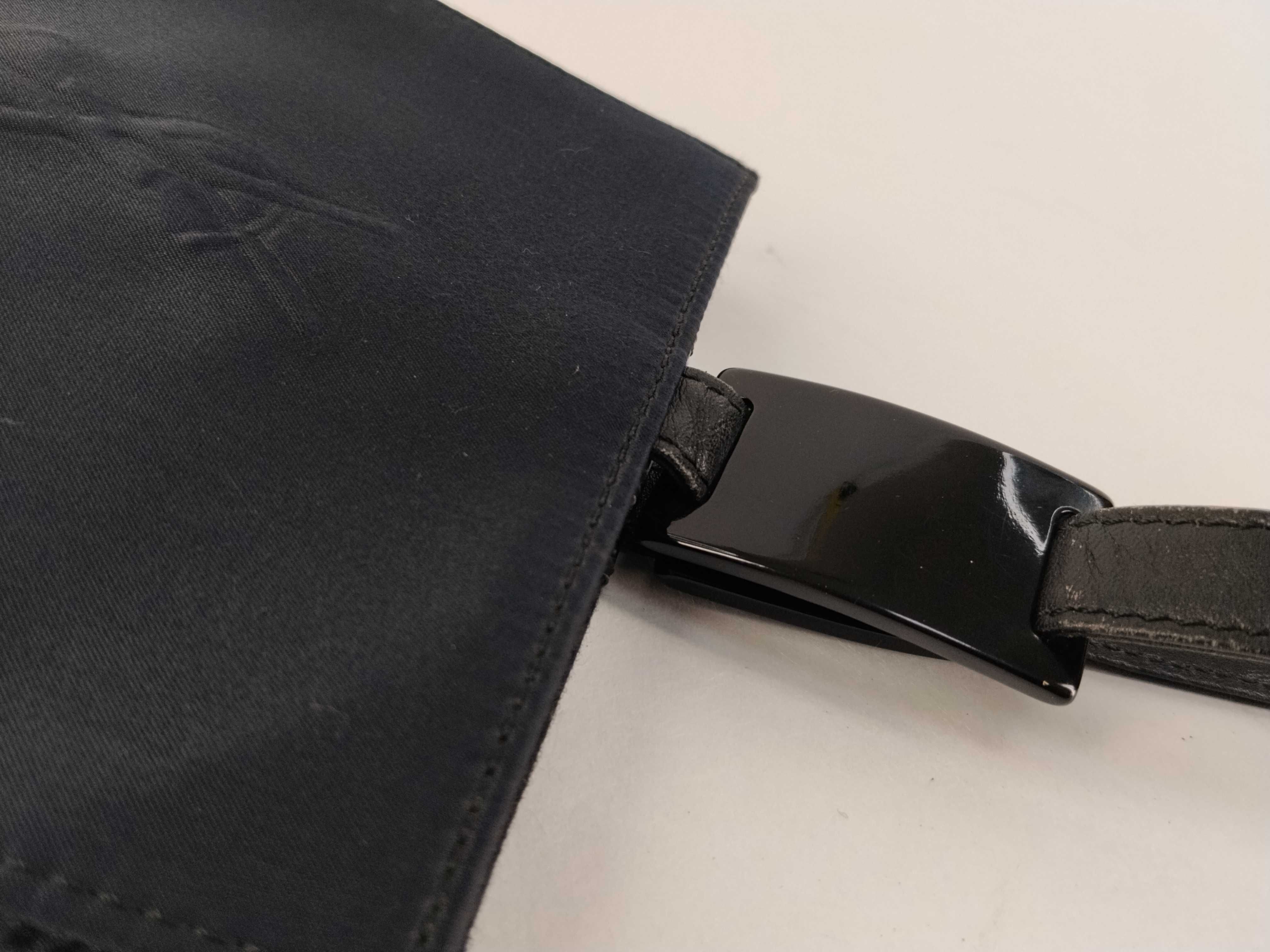 Embossed YSL Logo Handbag — view 5