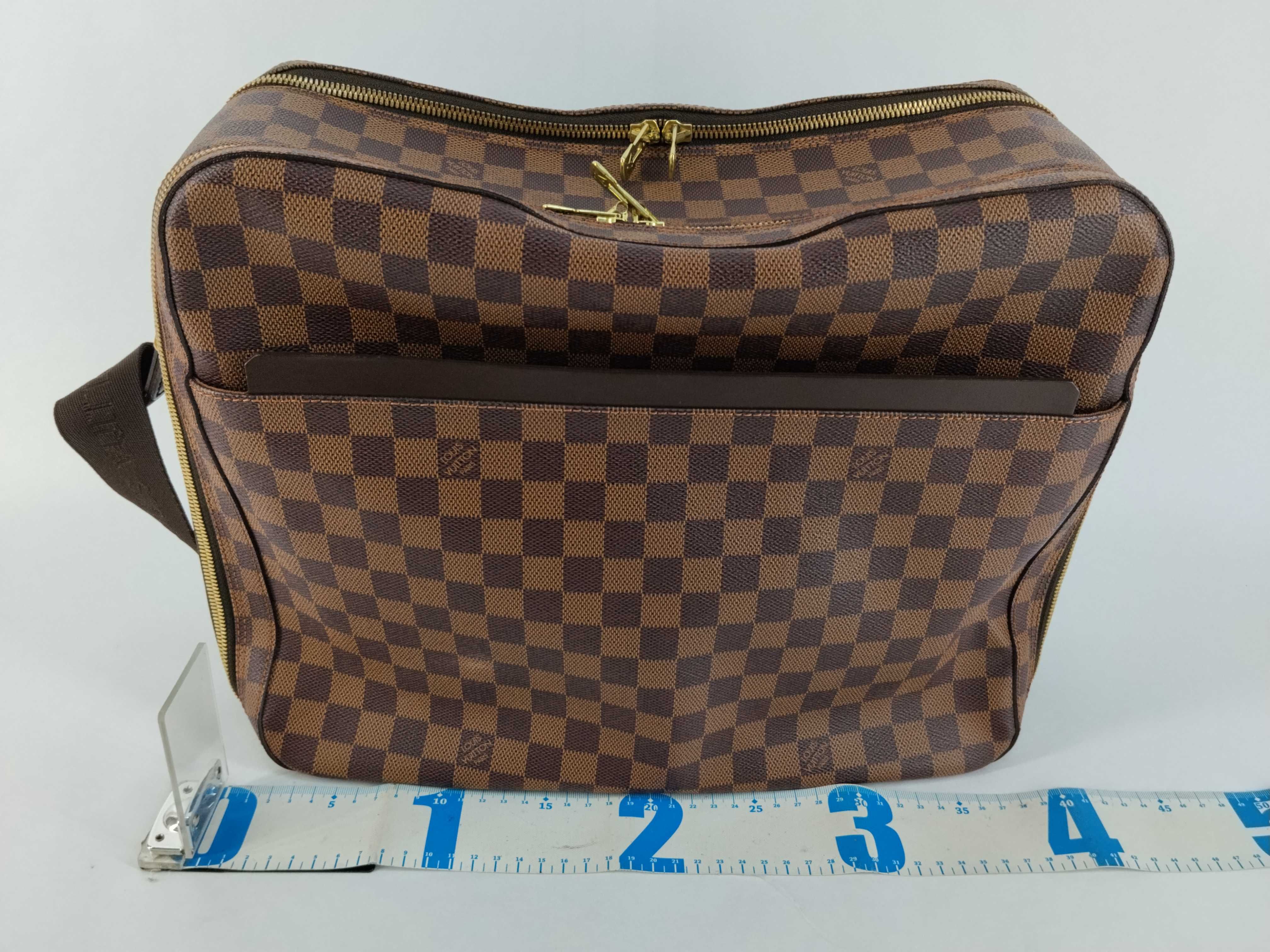 Damier Vuitton Dorsot Dulle Shoulder Bag Brown Damier Brown N45251 Business Bag — view 2