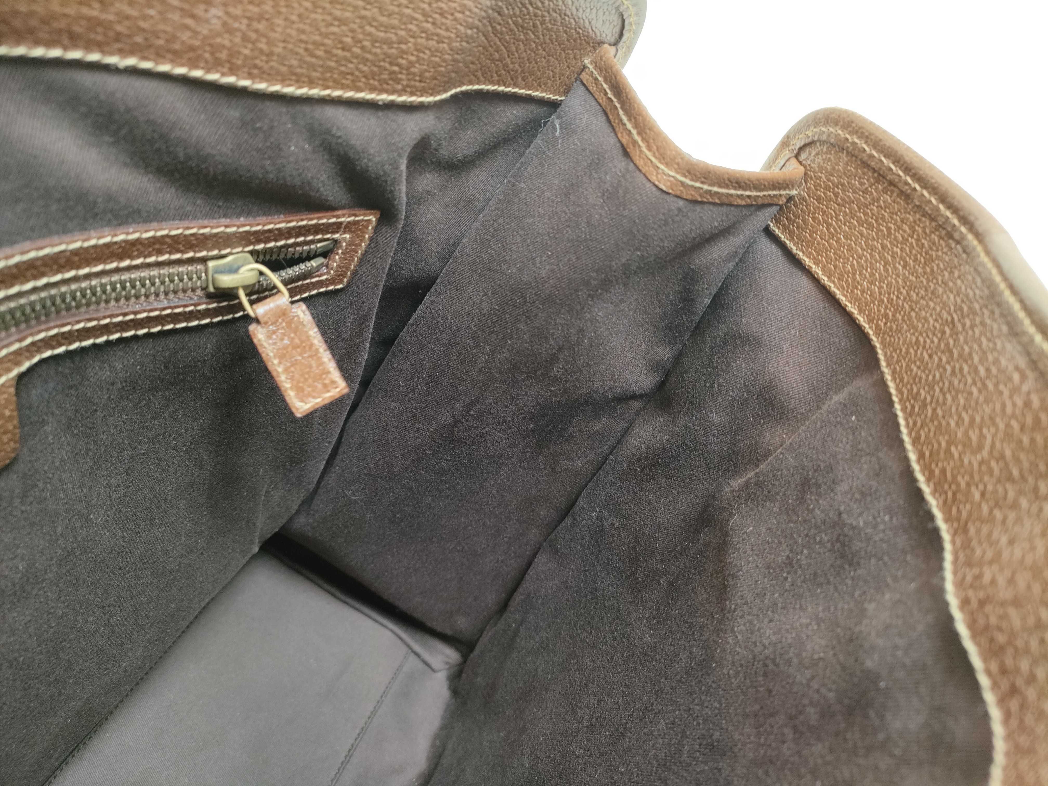 GG Canvas Gucci 115517 GG Canvas Tote Bag Handbag Brown Tote Bag — view 10