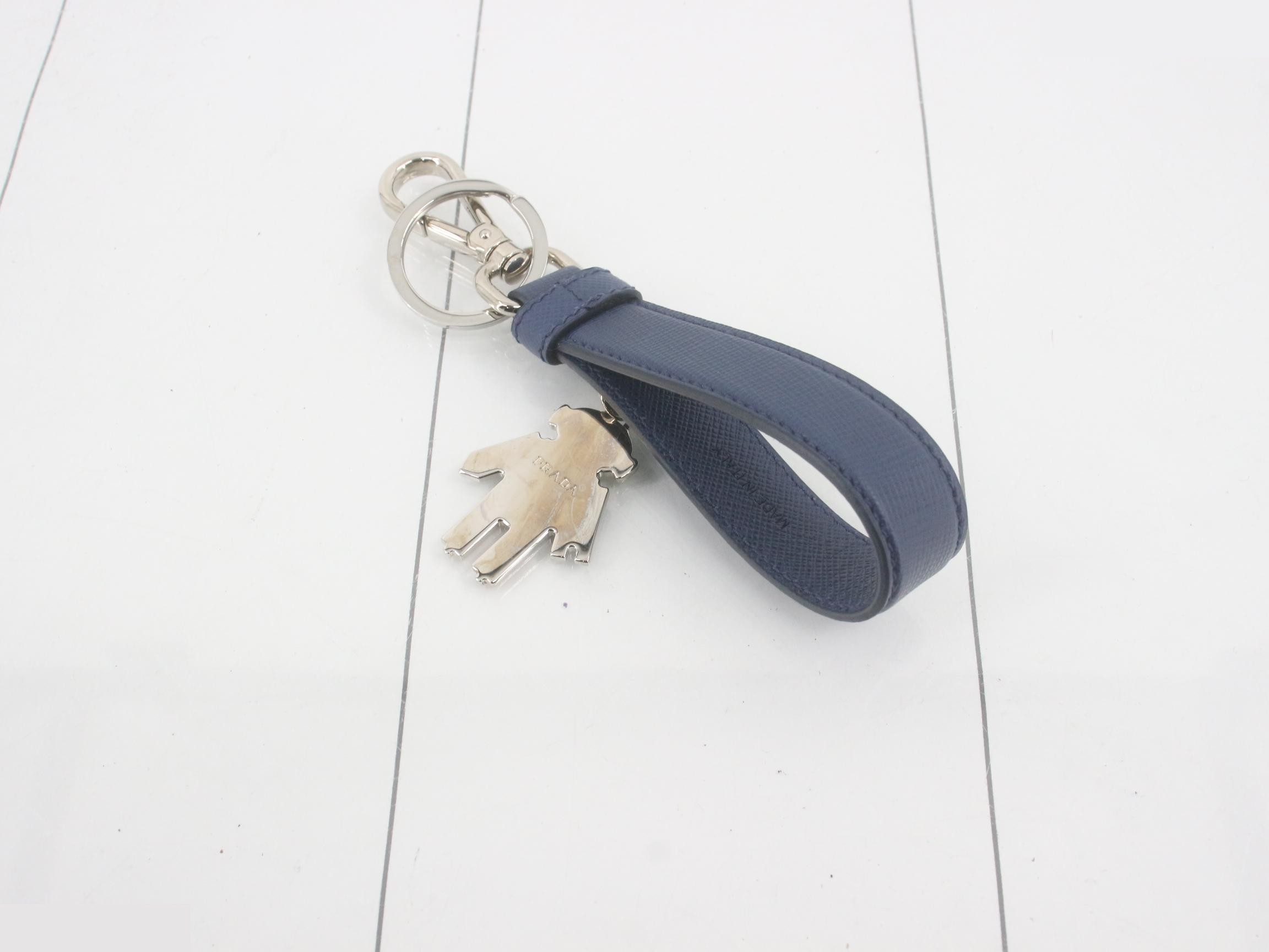 Other line: Small items, accessories, cell phone straps, keychains, robot, blue, with box. — view 2