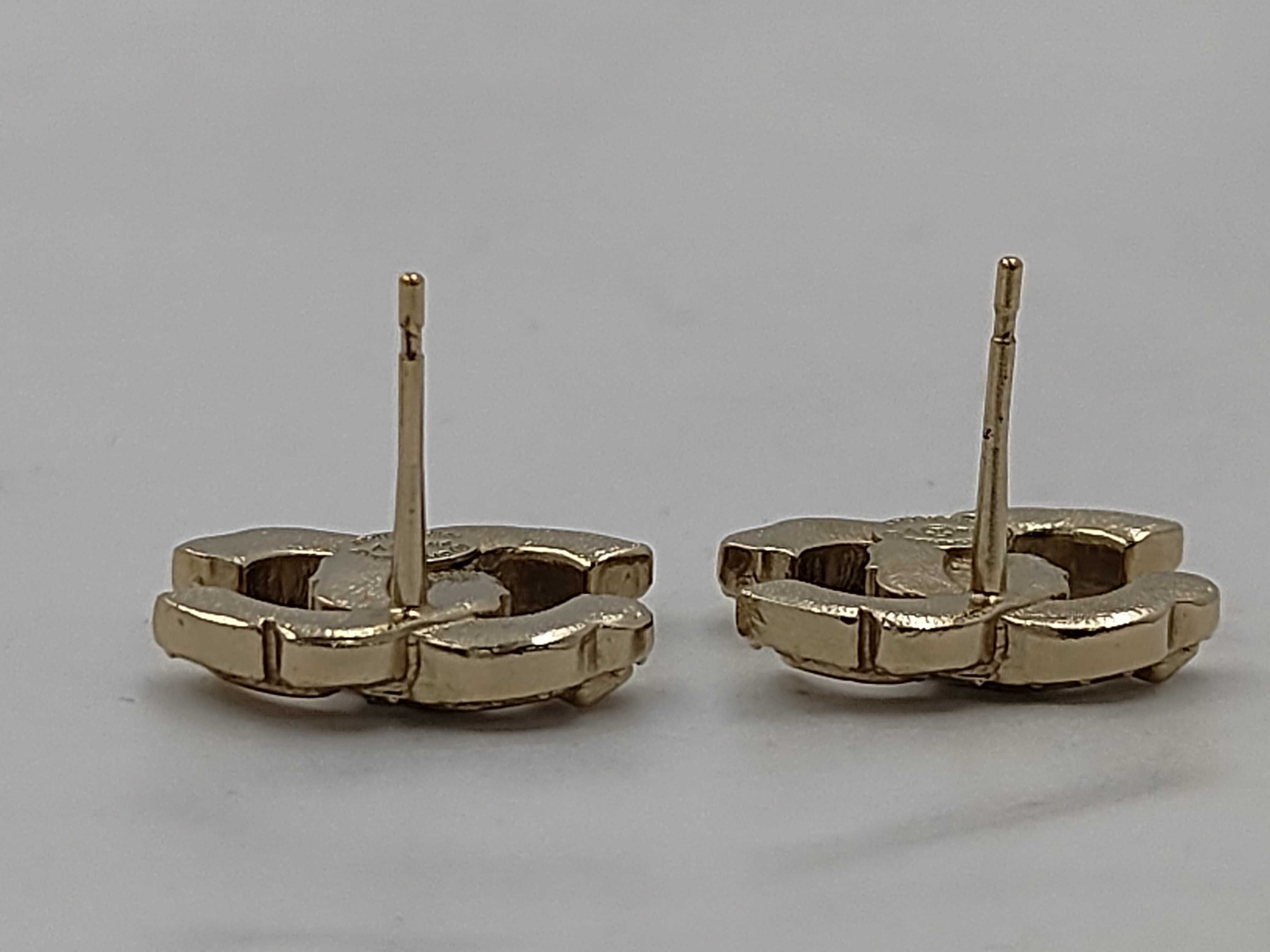 Coco Stone Gold Earrings — view 4