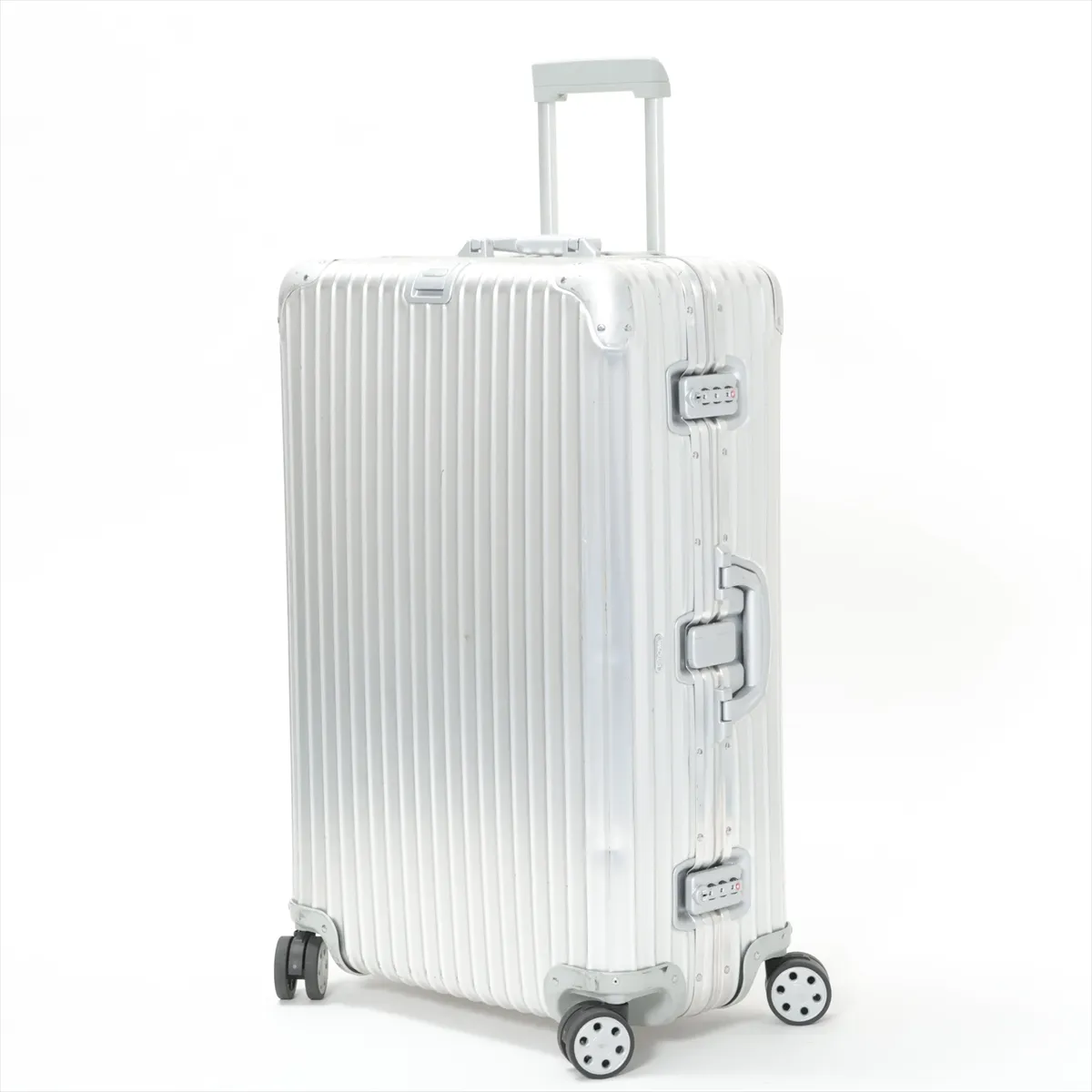 [Individually packaged] Rimowa Topas Aluminum Carry Case, Silver, Combination Lock 384 — view 11