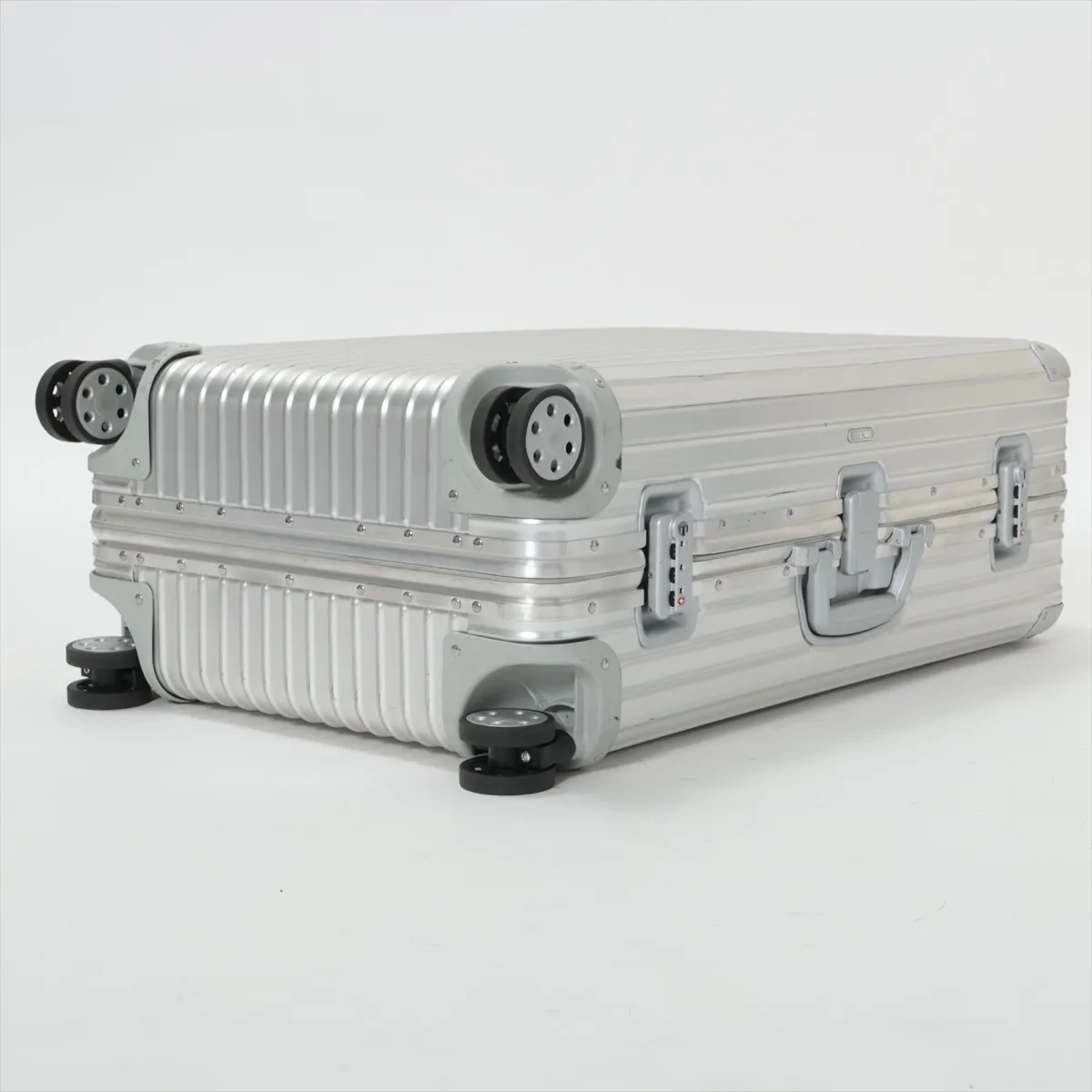 [Individually packaged] Rimowa Topas Aluminum Carry Case, Silver, Combination Lock 384 — view 3