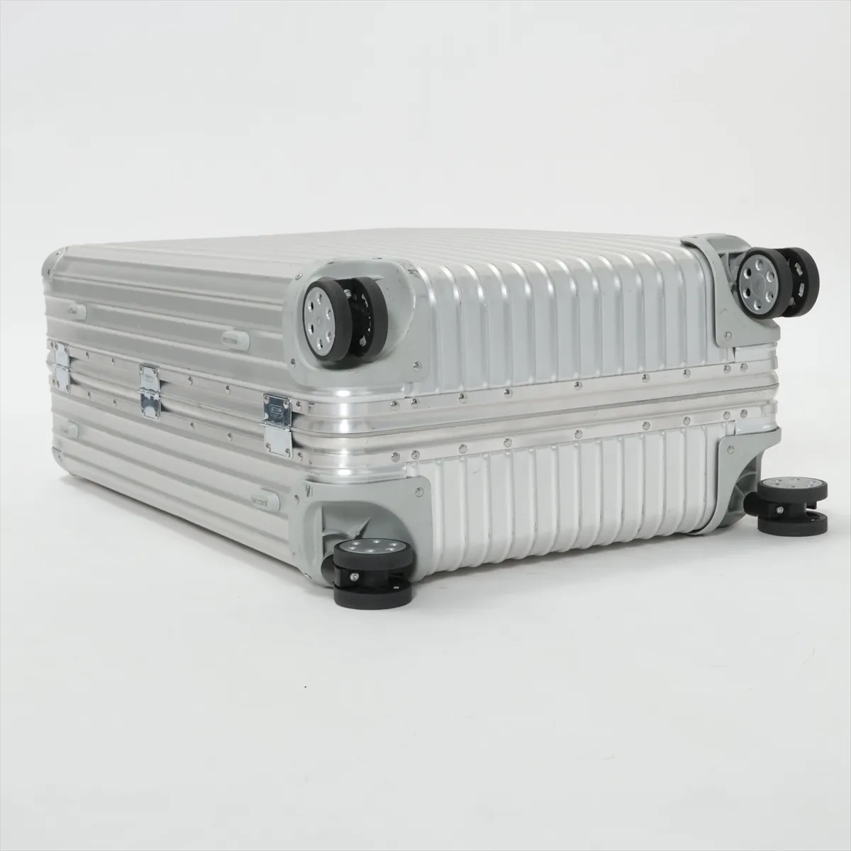 [Individually packaged] Rimowa Topas Aluminum Carry Case, Silver, Combination Lock 384 — view 4