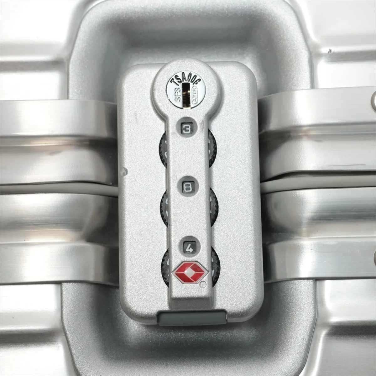 [Individually packaged] Rimowa Topas Aluminum Carry Case, Silver, Combination Lock 384 — view 10