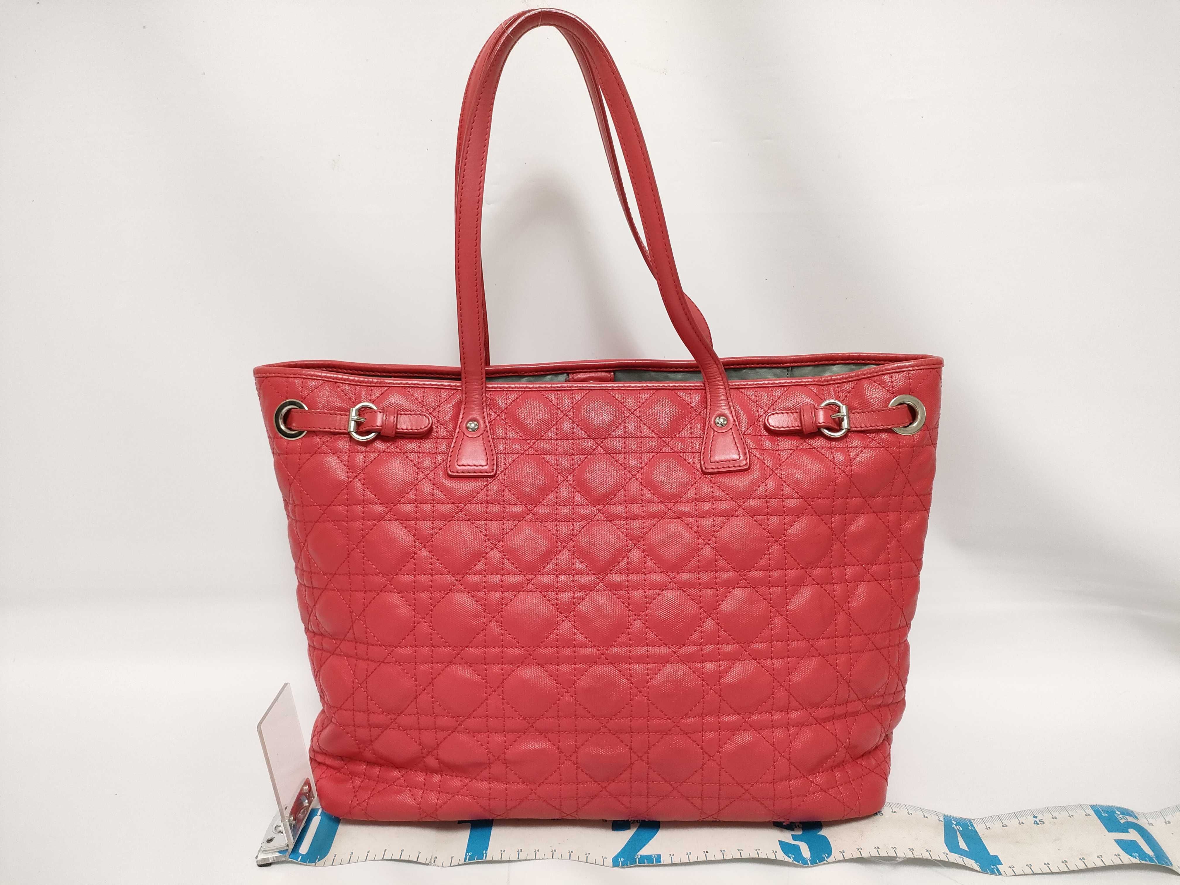 Cannage Berry Pink Handbag — view 2