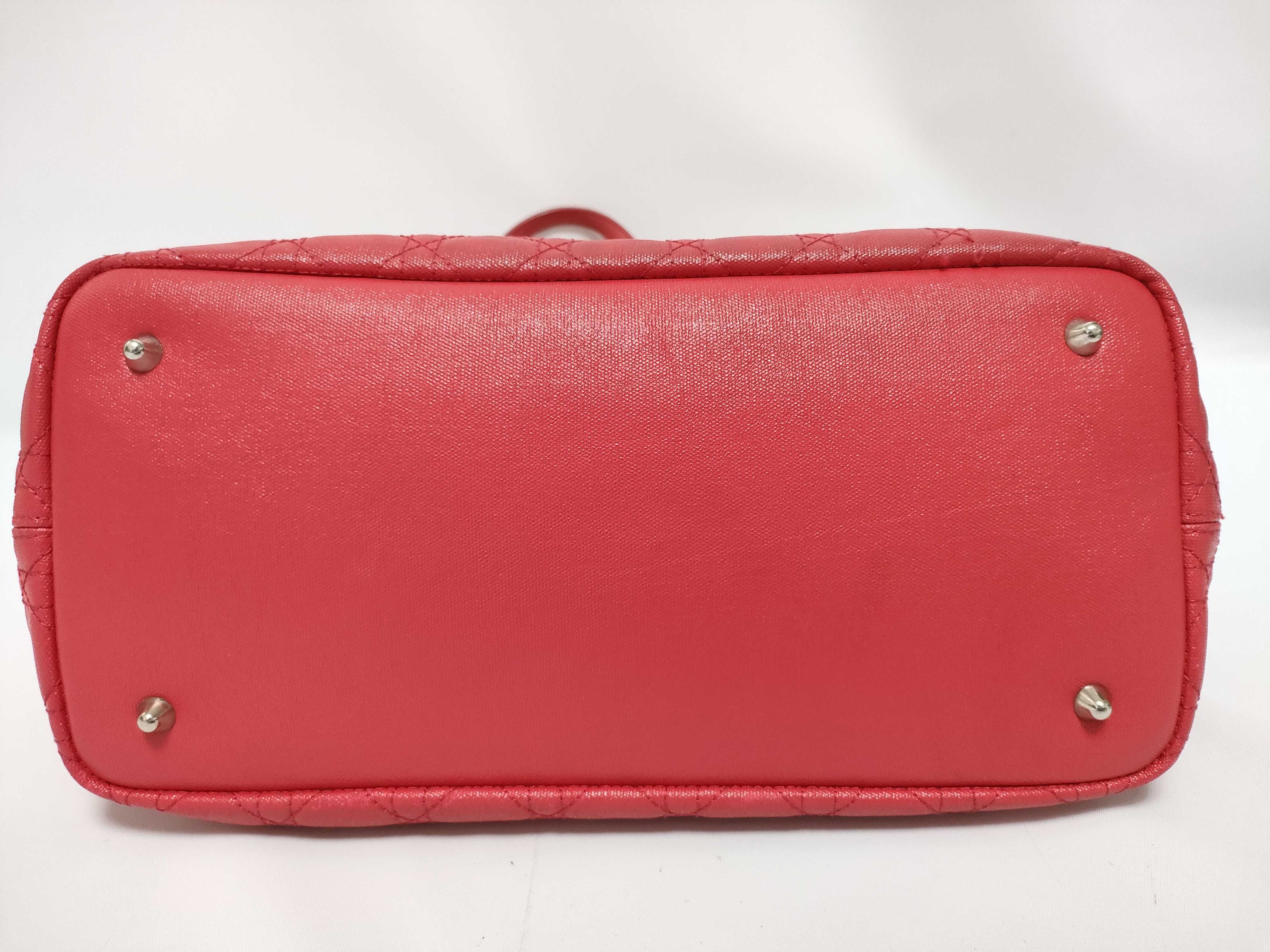 Cannage Berry Pink Handbag — view 3