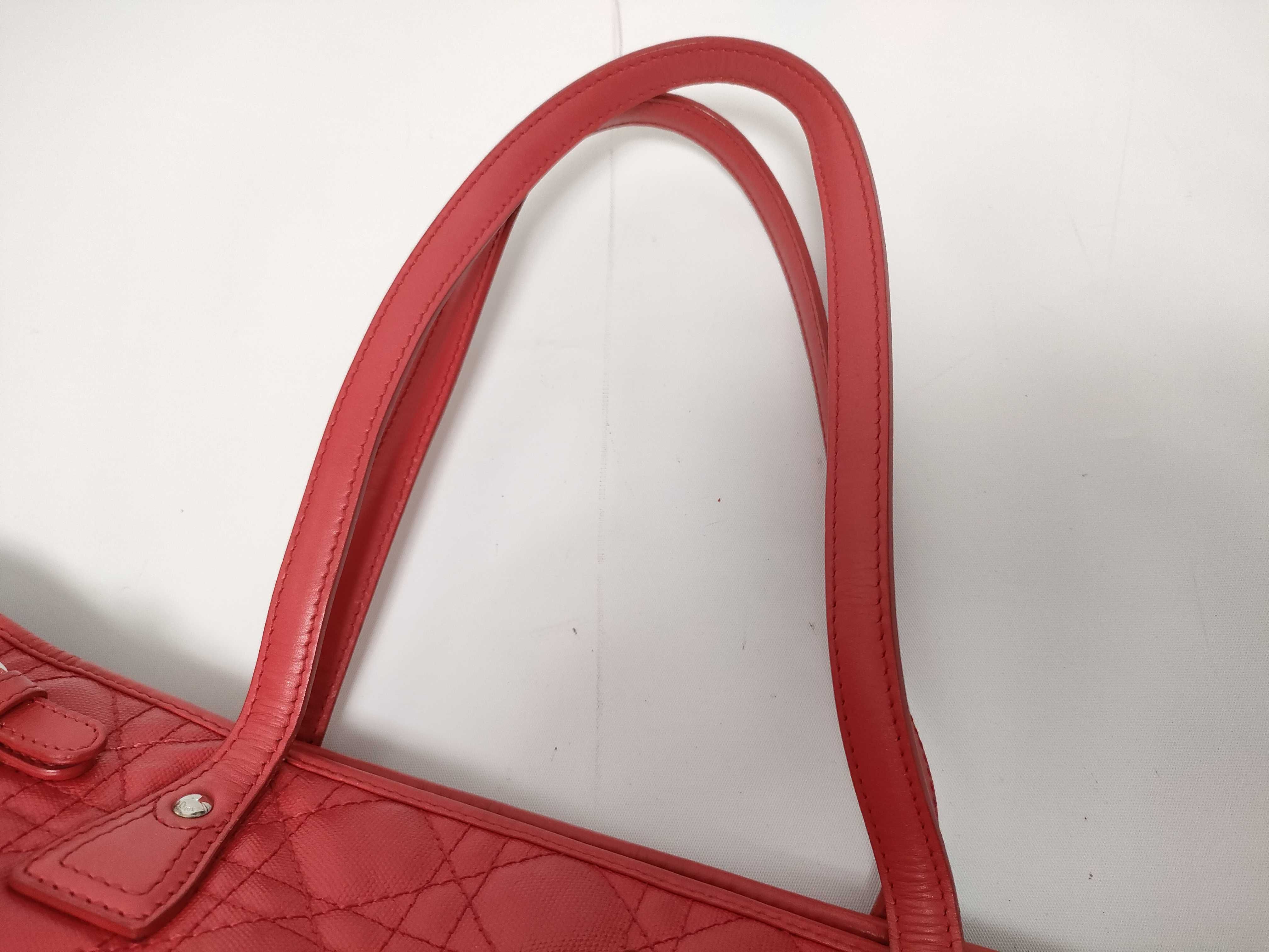 Cannage Berry Pink Handbag — view 5