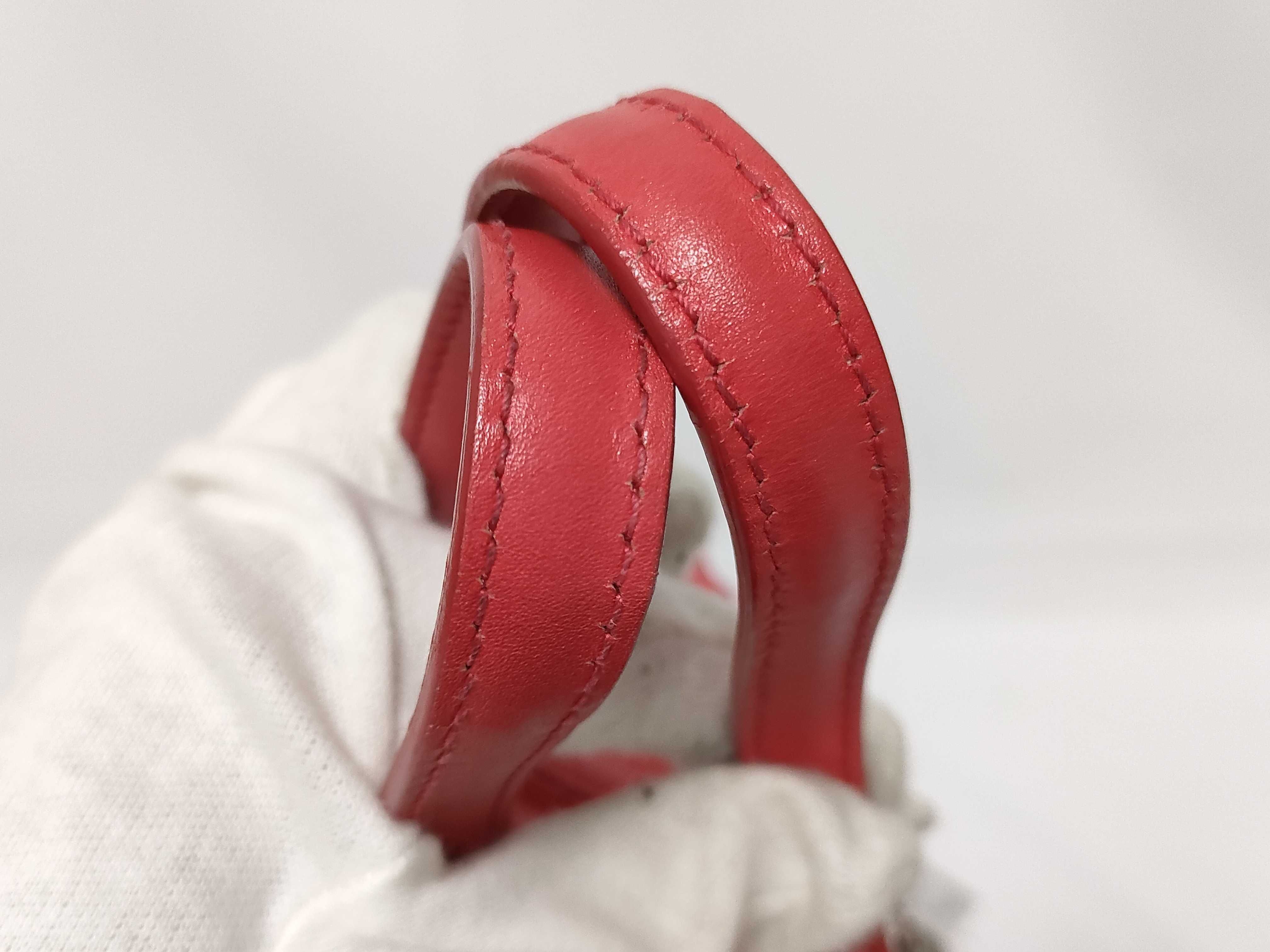 Cannage Berry Pink Handbag — view 6