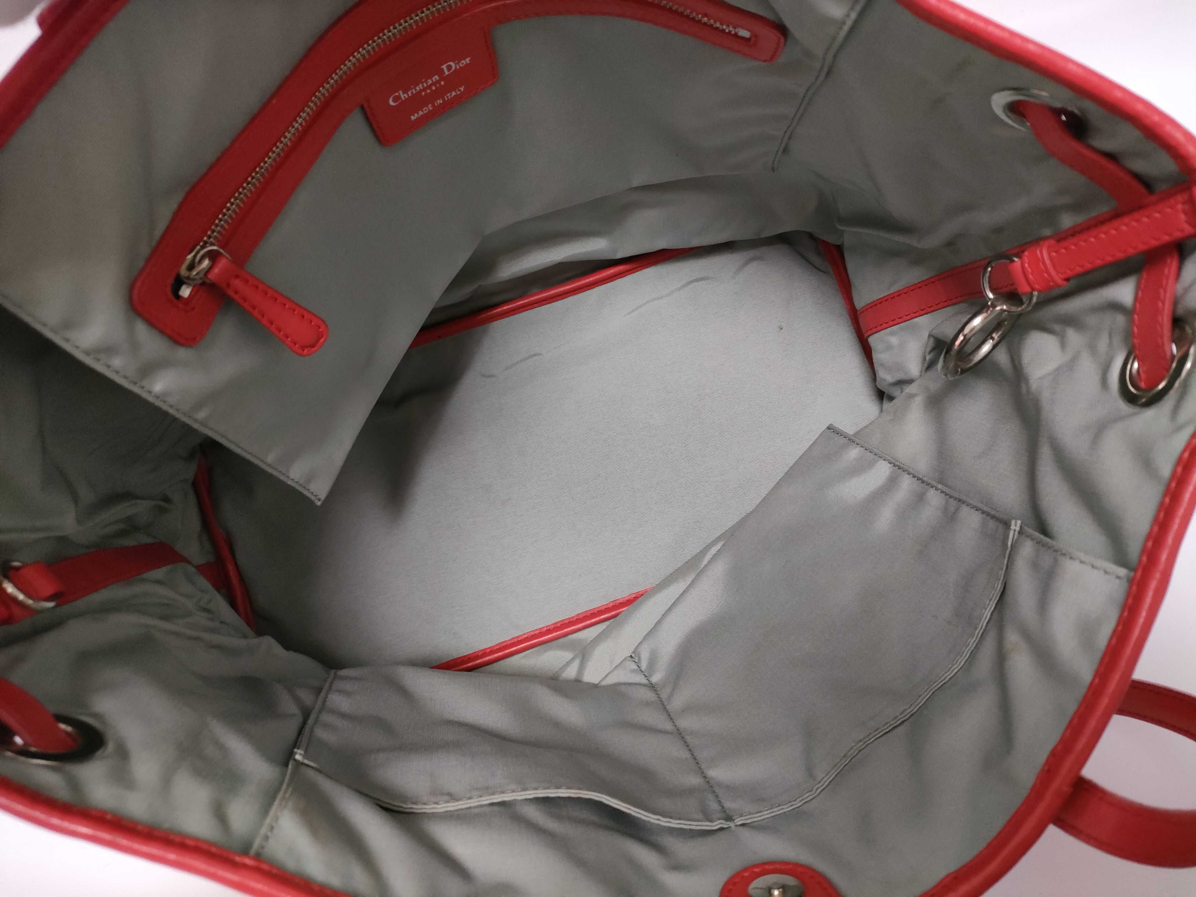 Cannage Berry Pink Handbag — view 9