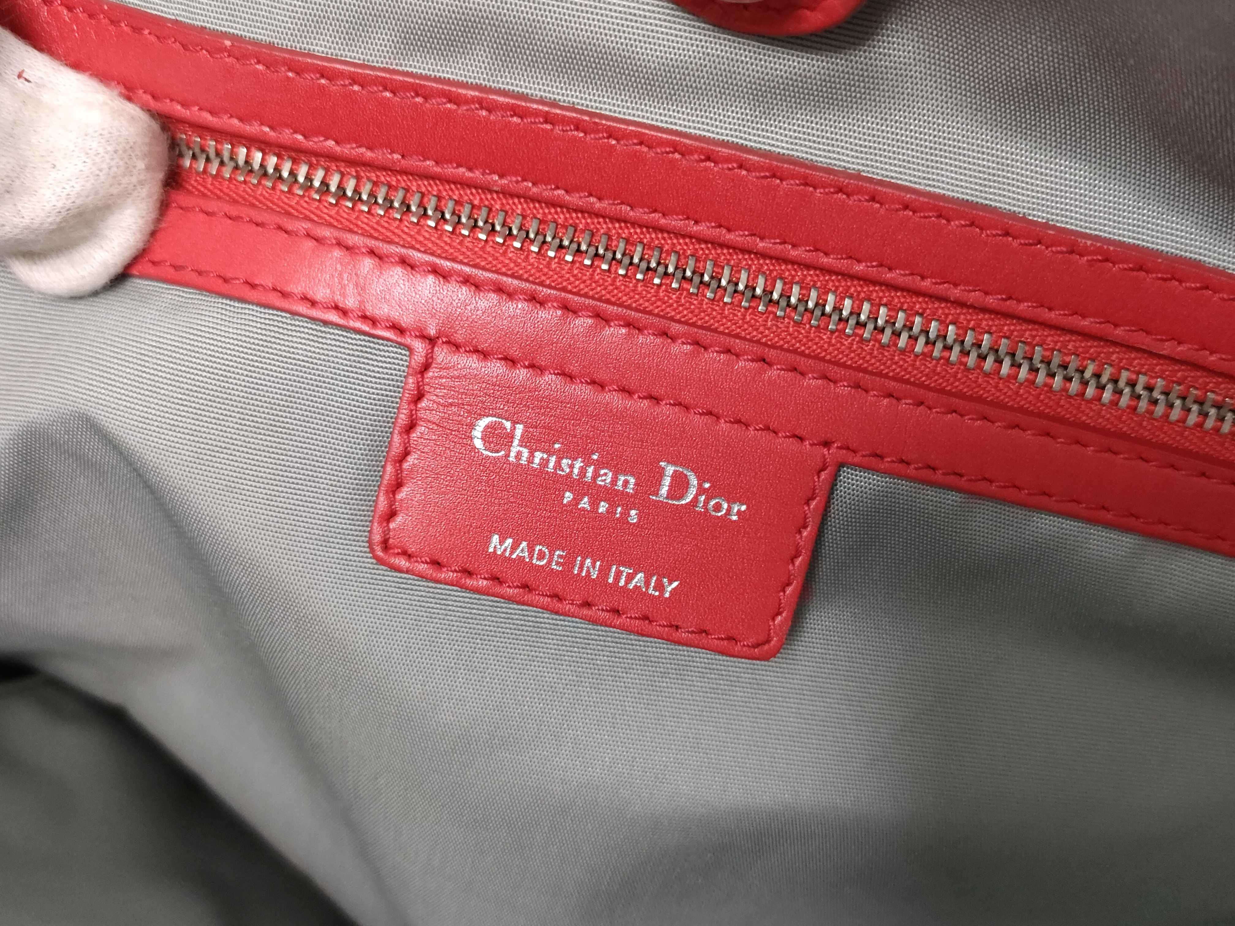 Cannage Berry Pink Handbag — view 10