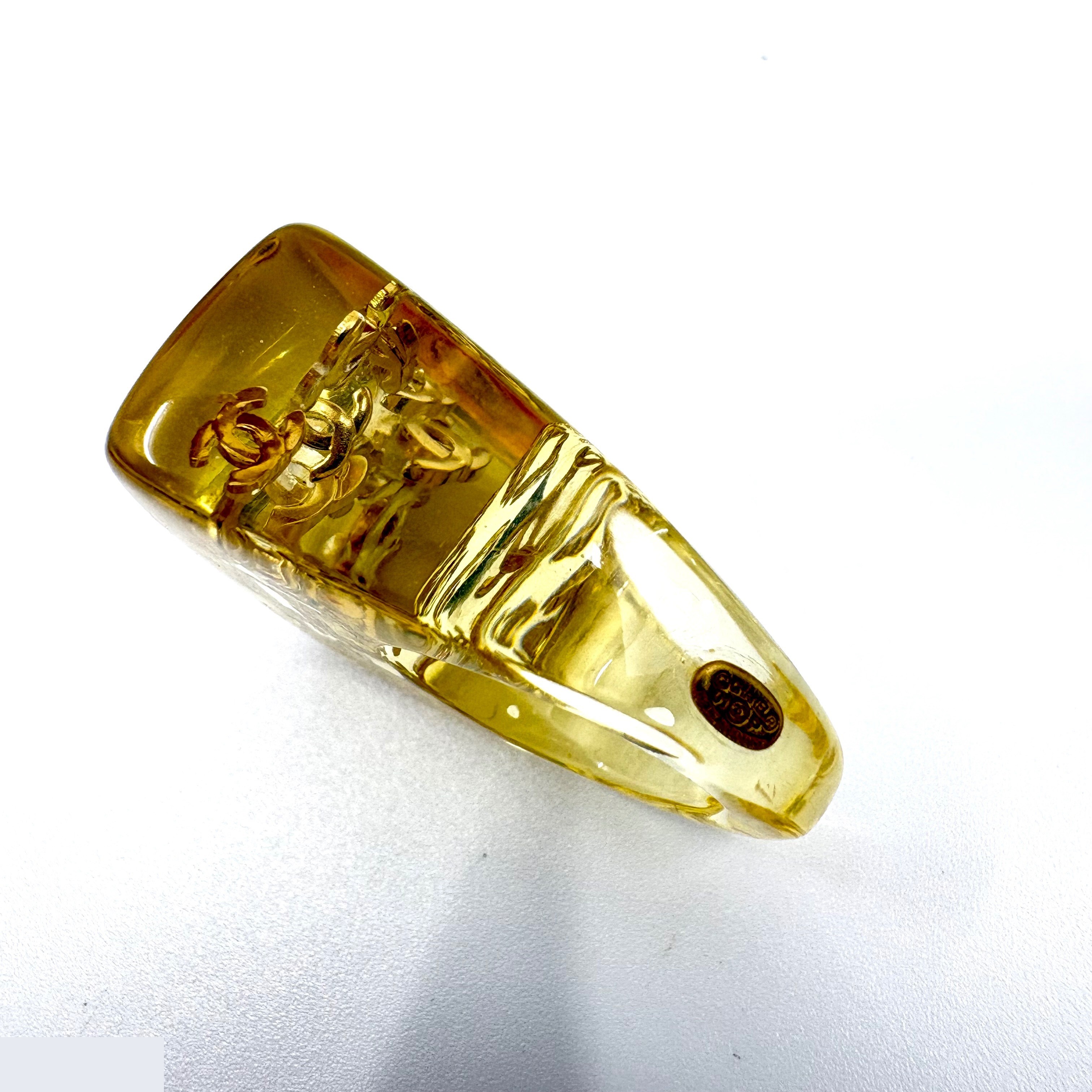 Coco Mark (precious metal) ring, size #14 — view 3