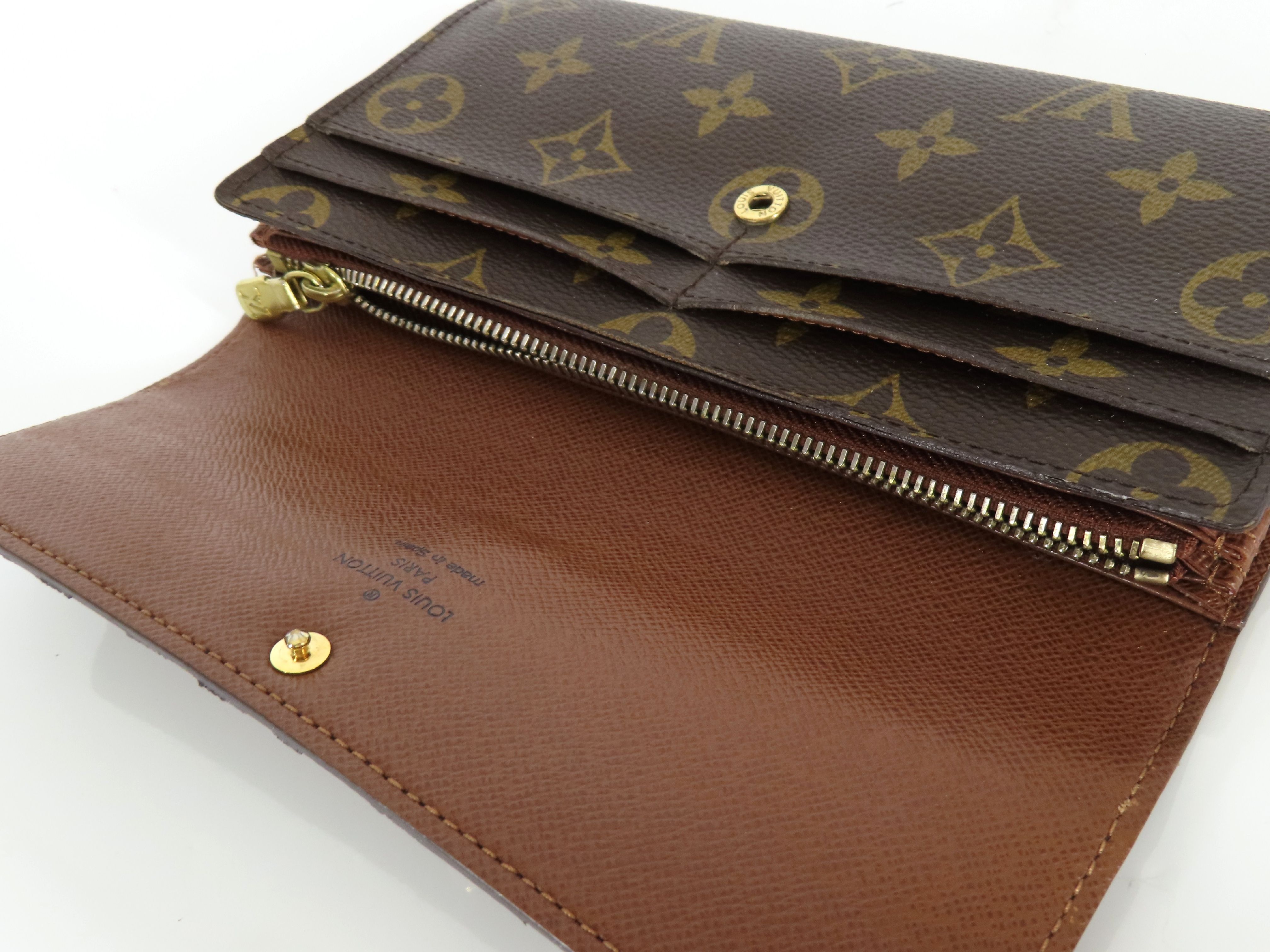 Monogram M61734 Portefeuille Sarah Long Wallet — view 7