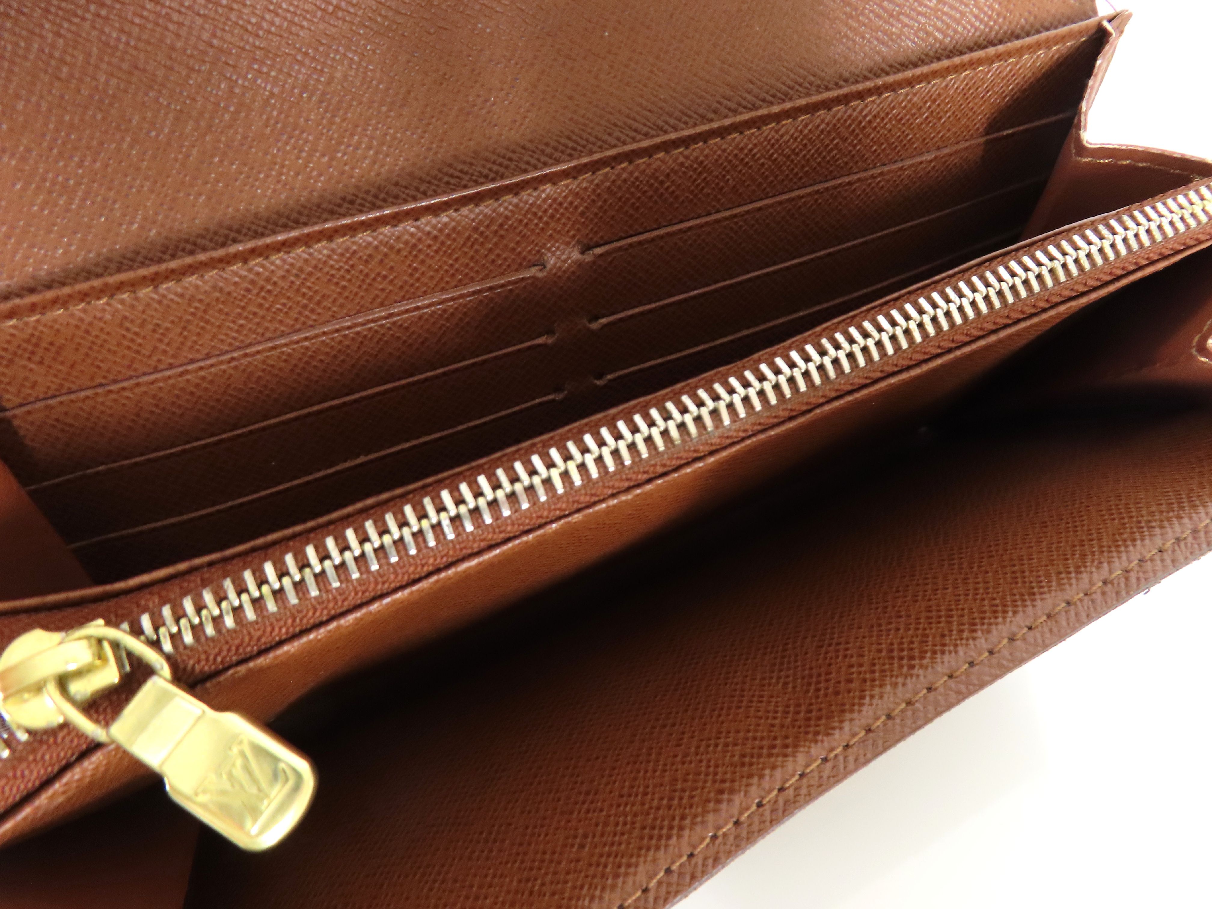 Monogram M61734 Portefeuille Sarah Long Wallet — view 9