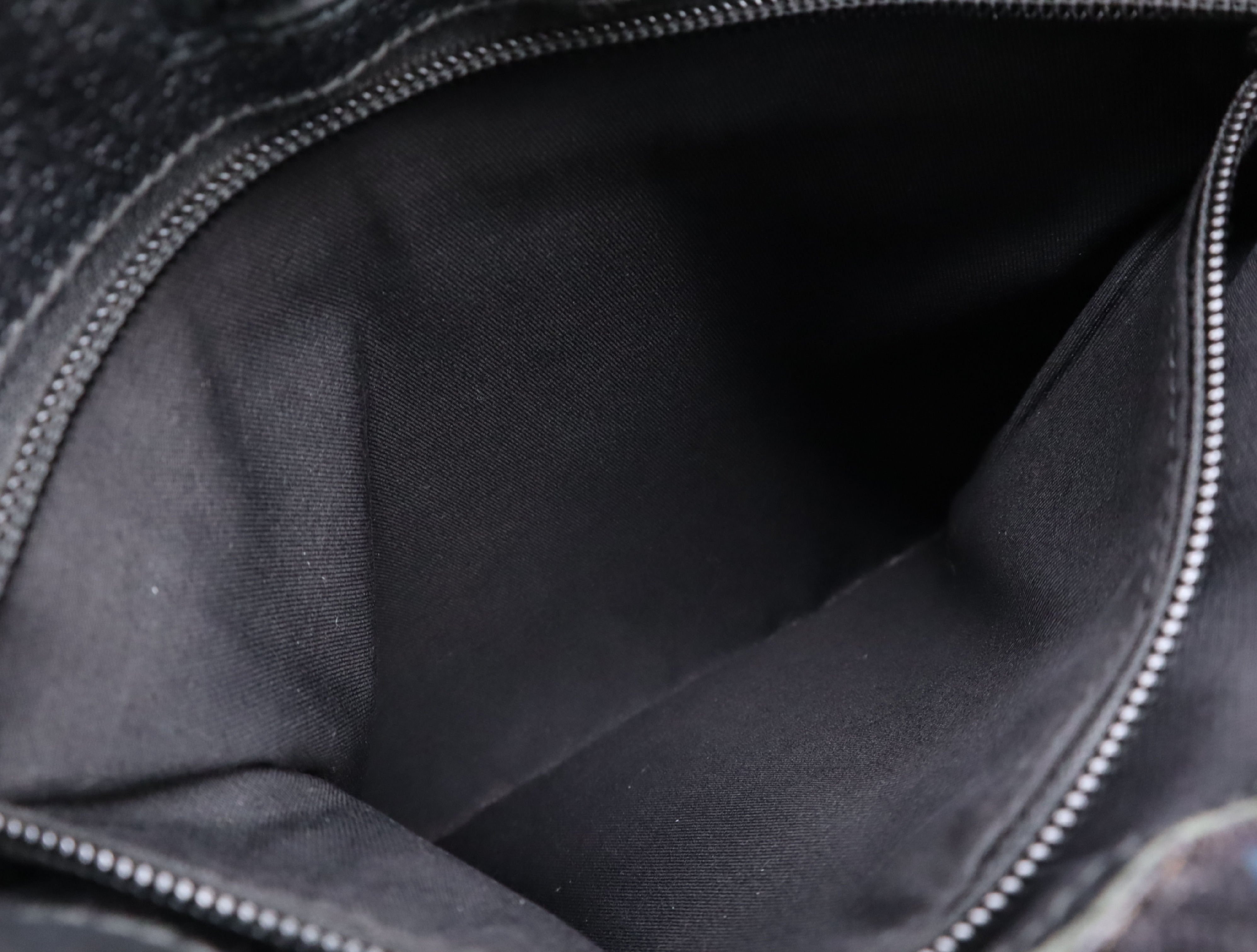 27689GG Canvas Shoulder Bag, Black — view 12