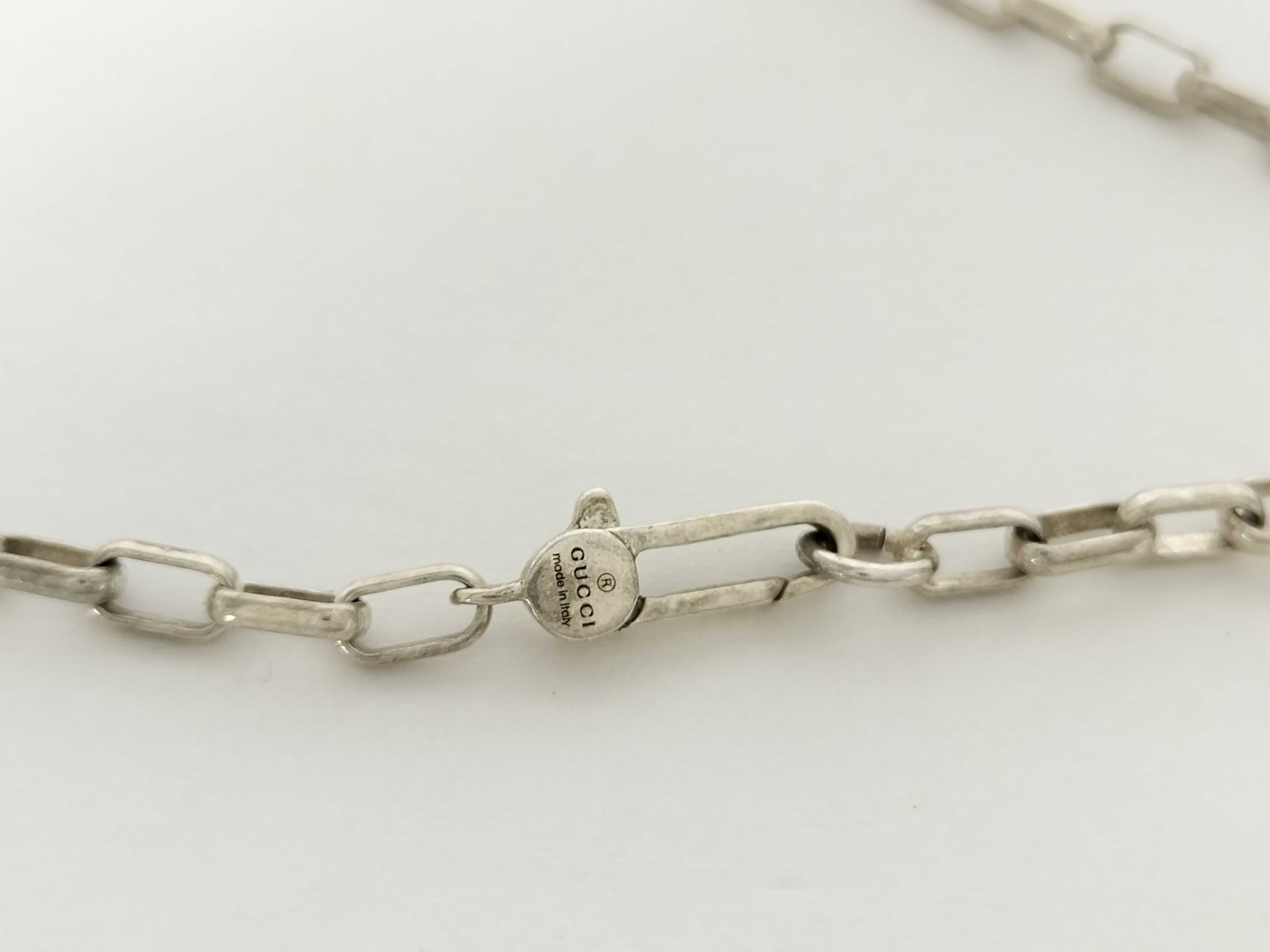 Interlocking Chain Necklace, SV925, 21.6g — view 4