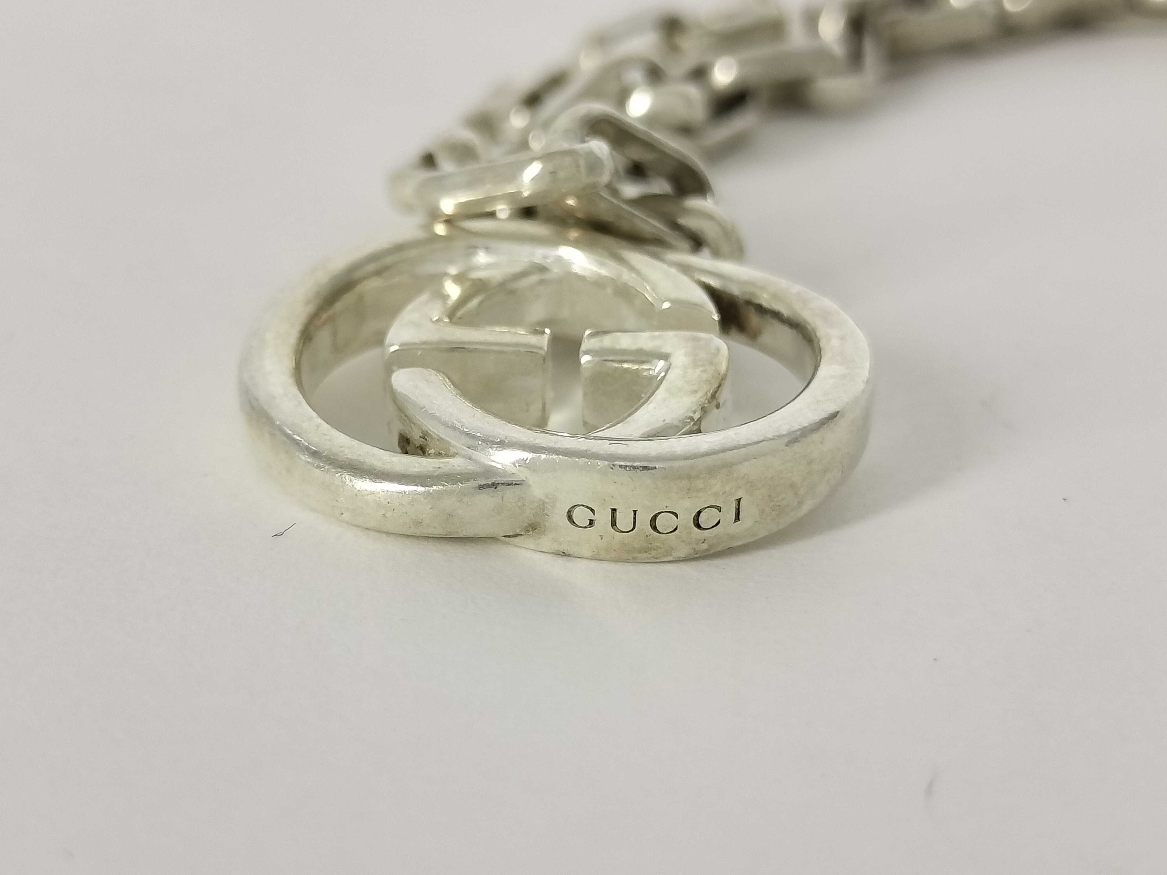 Interlocking Chain Necklace, SV925, 21.6g — view 8