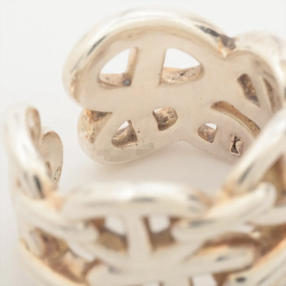 Chaine d'Ancre Enchainée GM 2024 Ring, Size 50, 925 Sterling Silver, 13.6g, dents, — view 4