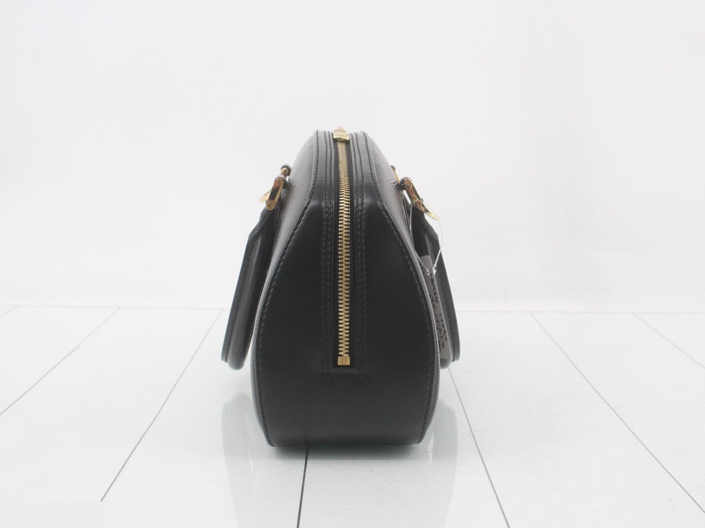 Epi Jasmine Noir Handbag — view 4