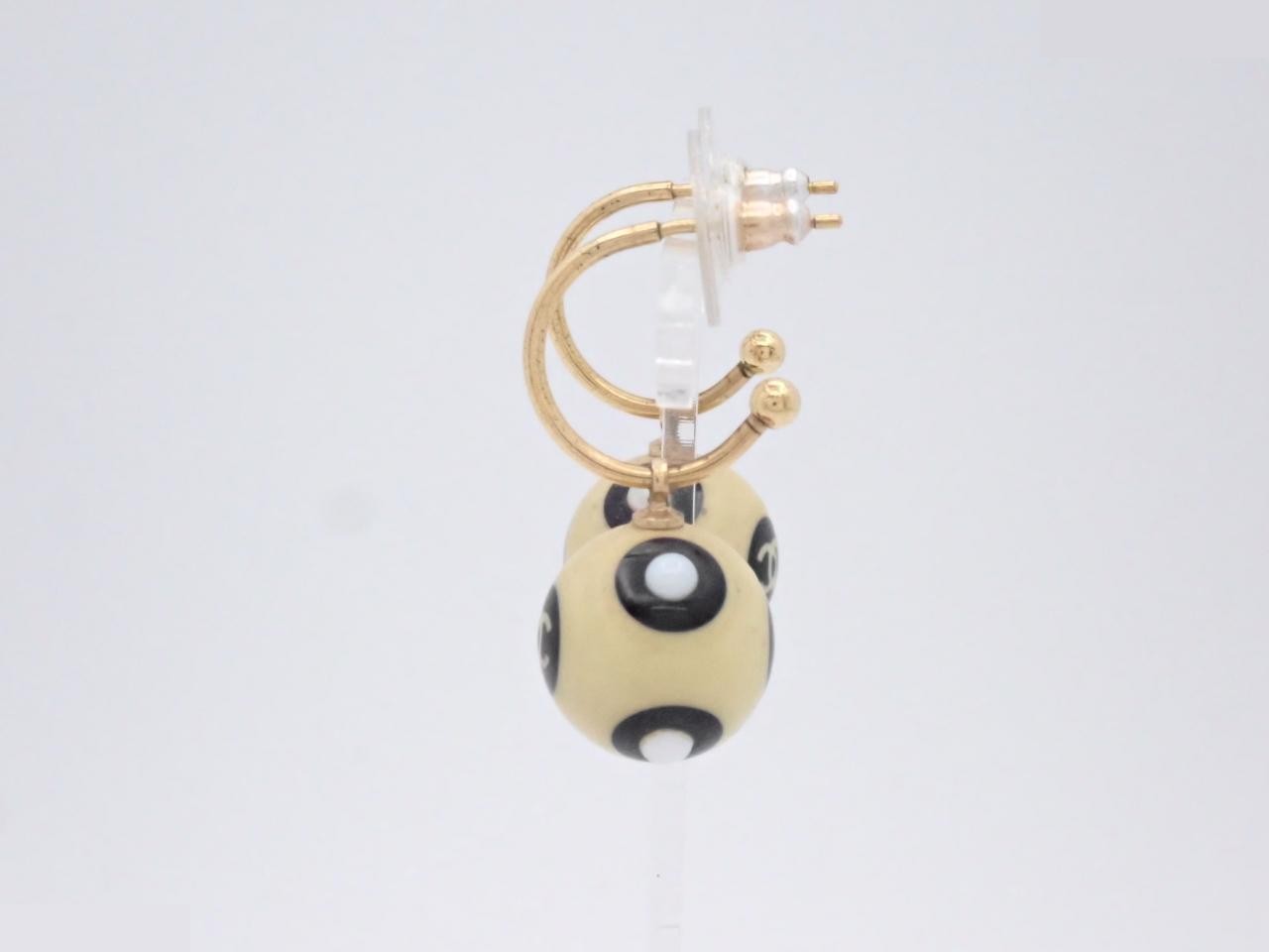 Coco Mark Swing Earrings (with box) — view 3