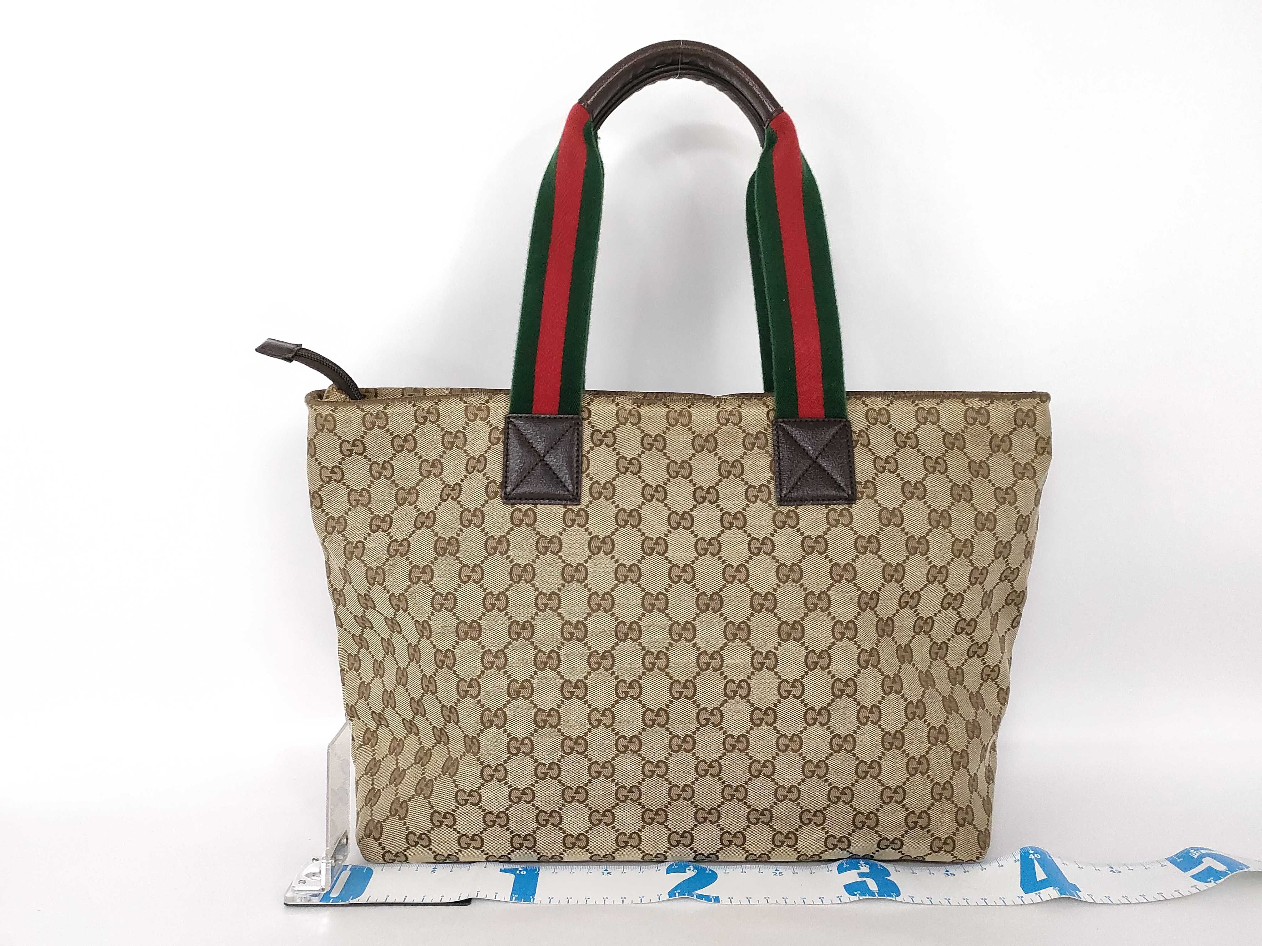 GG Canvas Tote Bag - Sherry Tote Bag — view 2