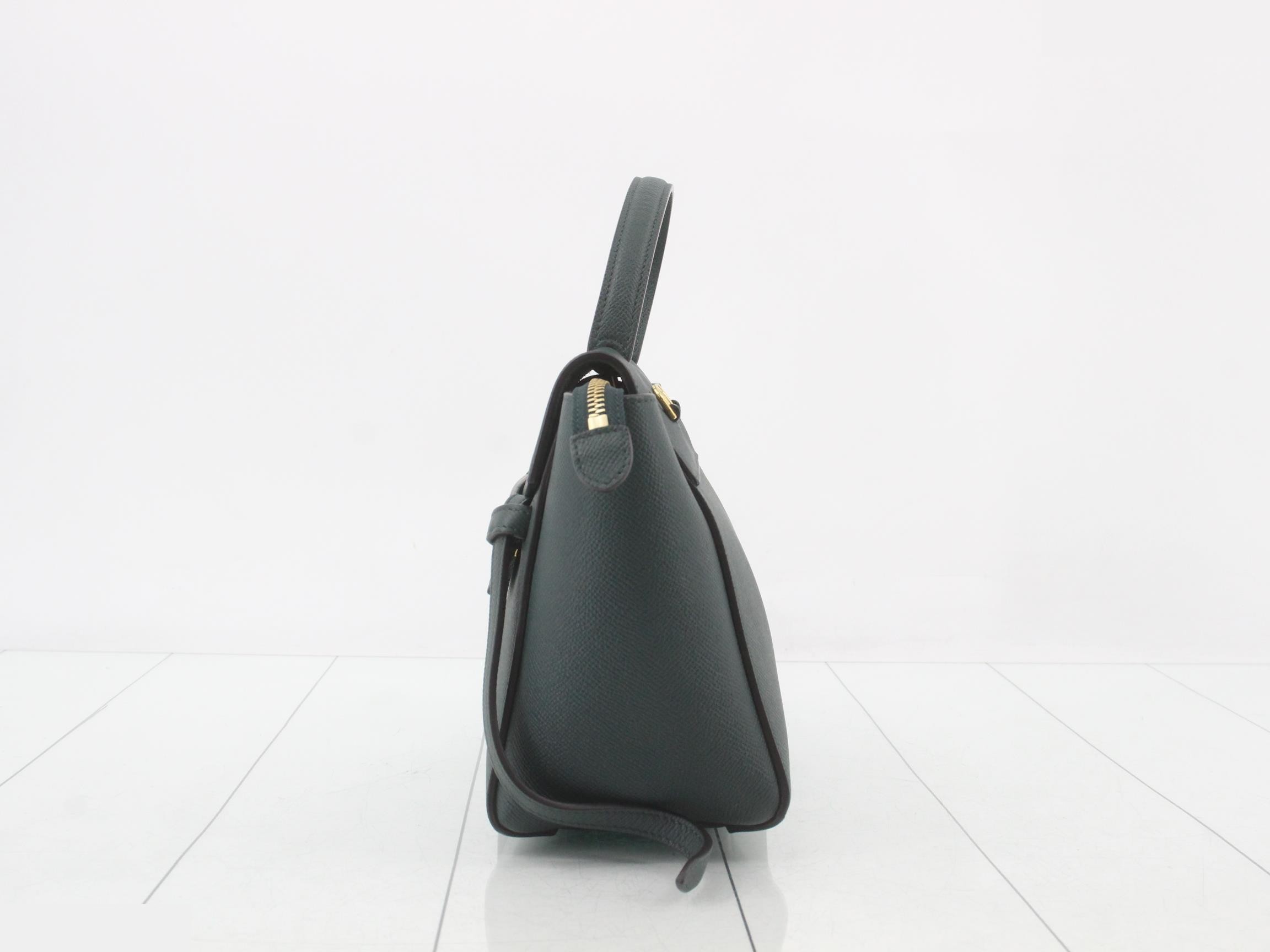 Nano Belt Bag, Leather, 2-Way Handbag — view 3
