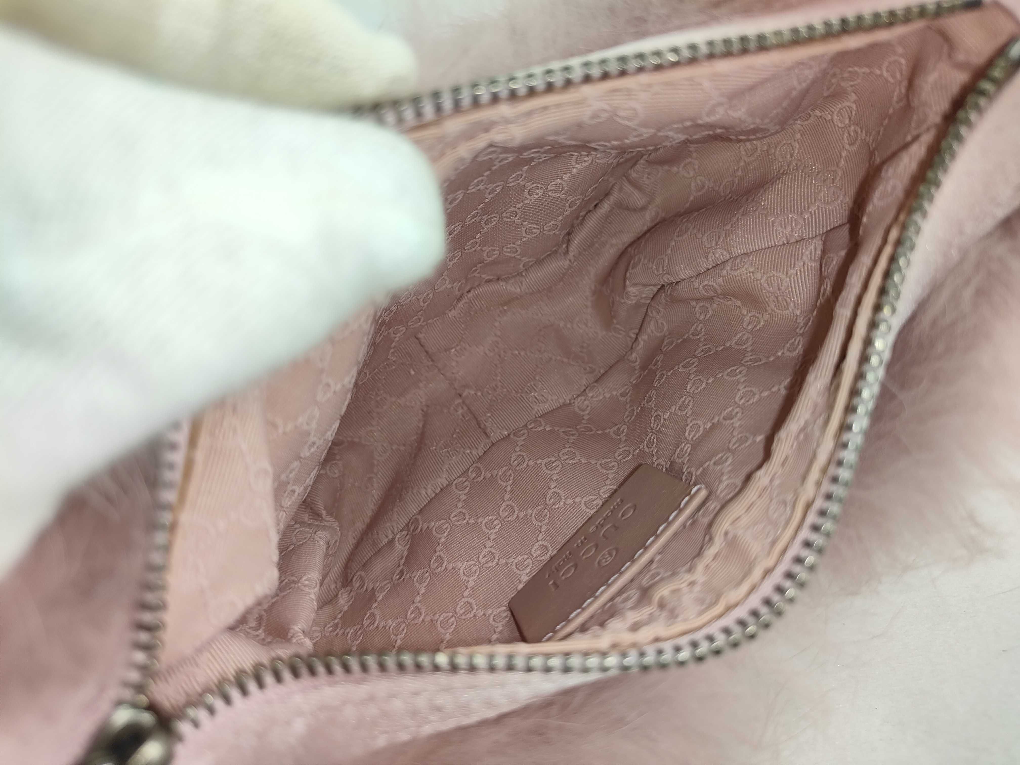 Pink Fluffy Clutch Pouch — view 12