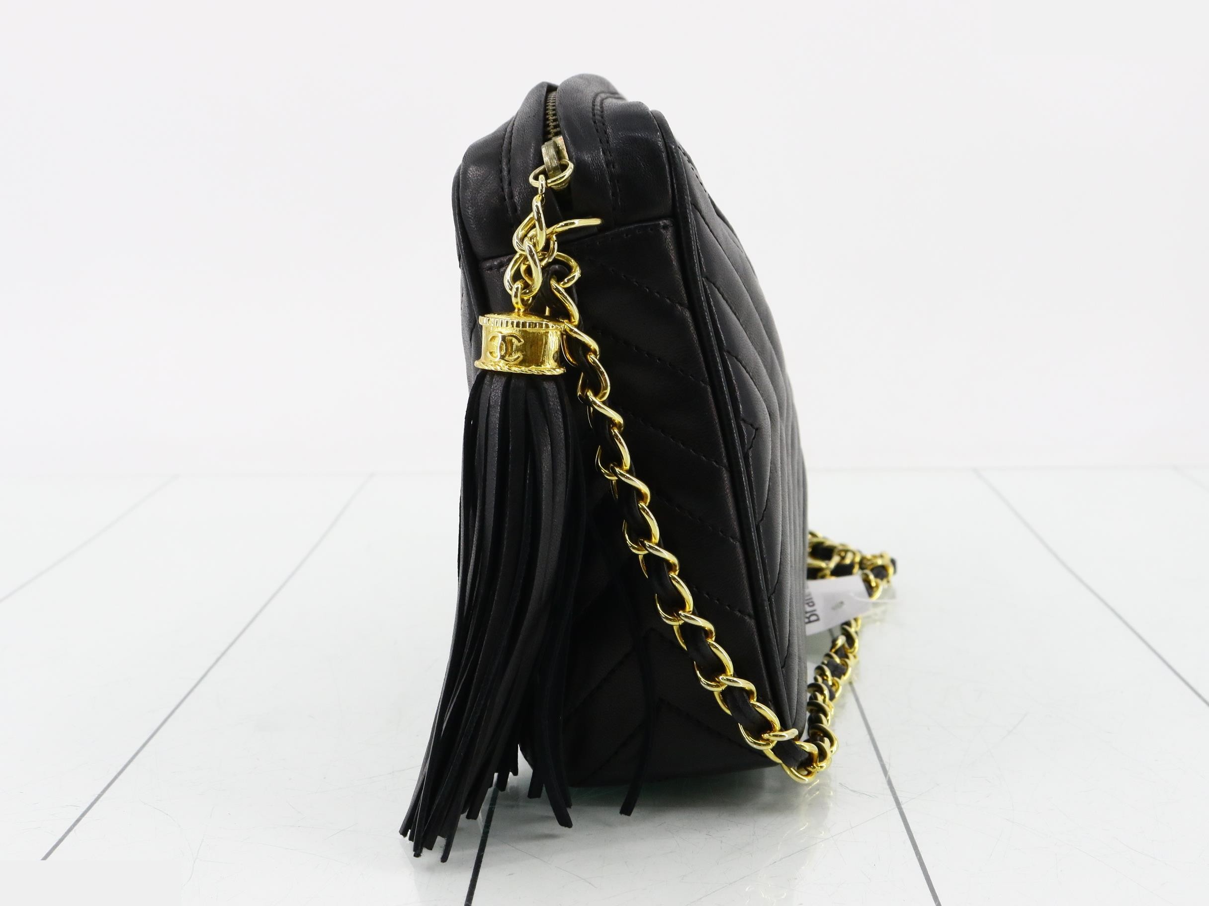Lambskin Shoulder Bag — view 4