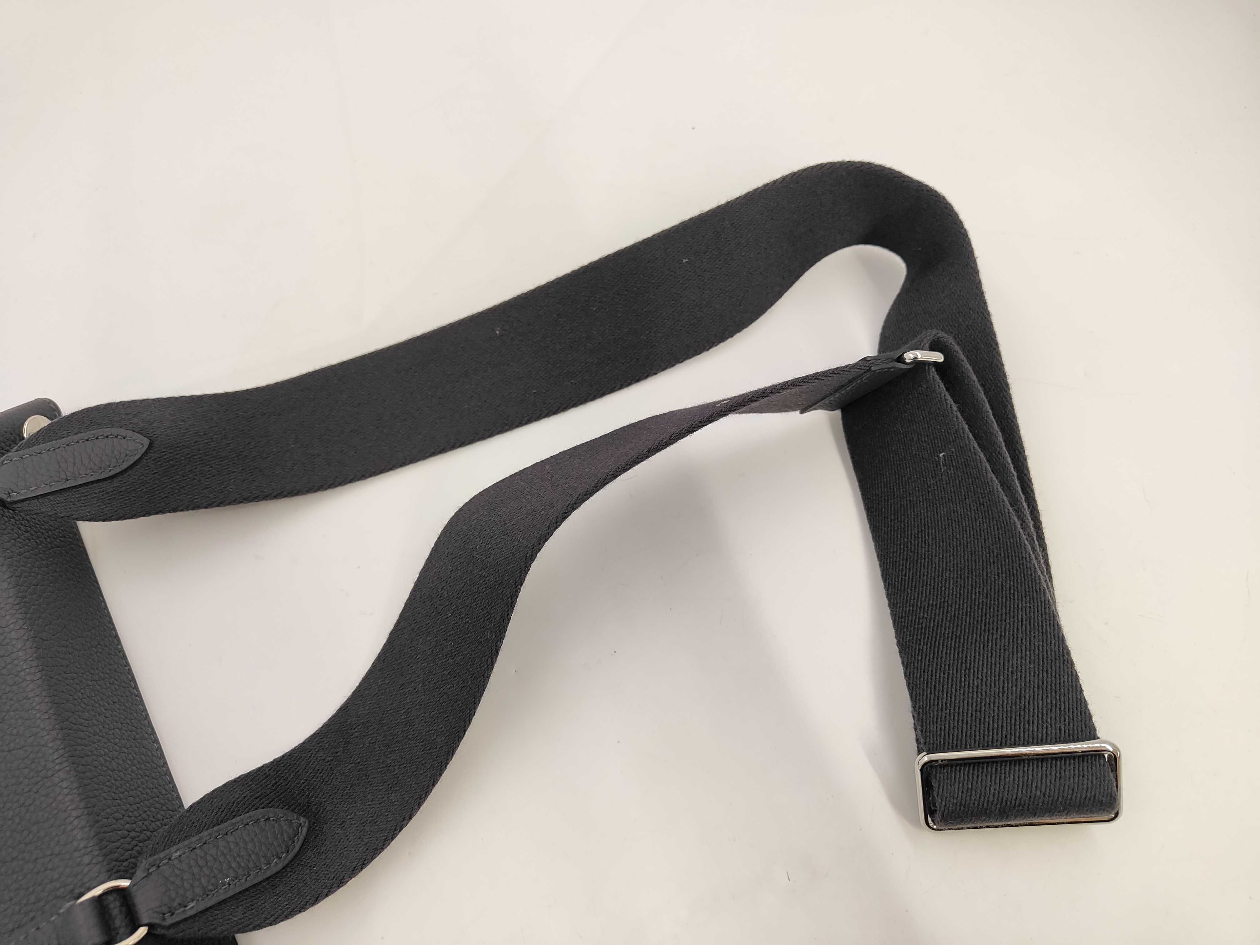 Vide Poche Black Silver Hardware Shoulder Bag — view 5