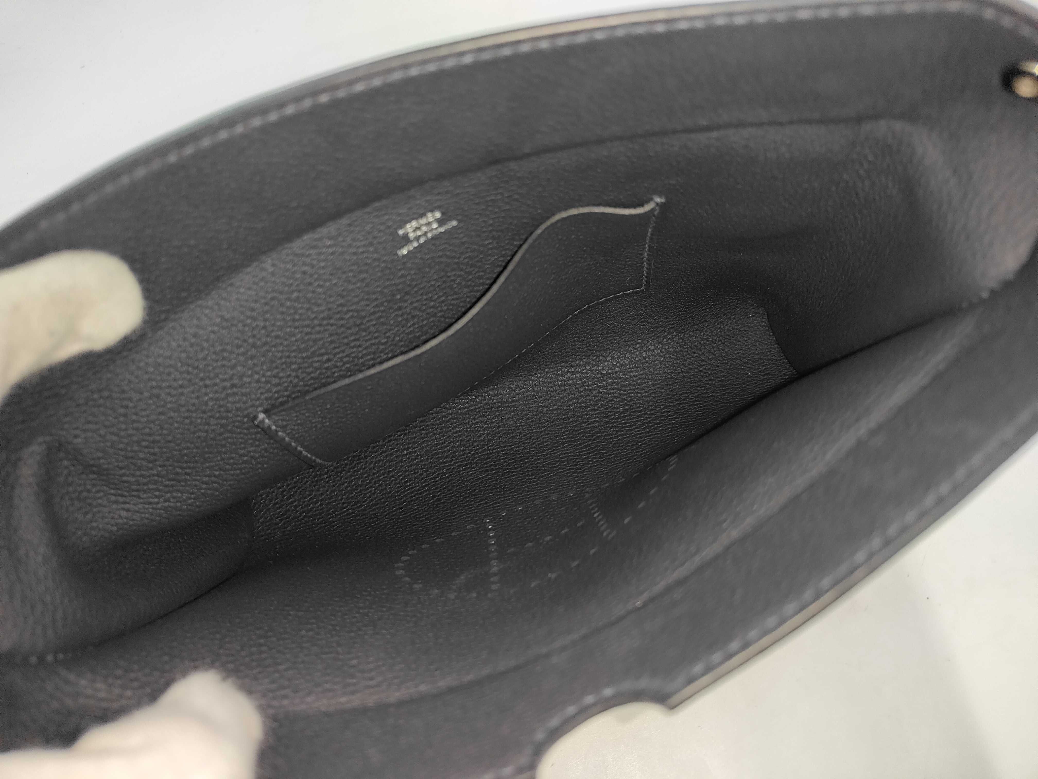 Vide Poche Black Silver Hardware Shoulder Bag — view 8