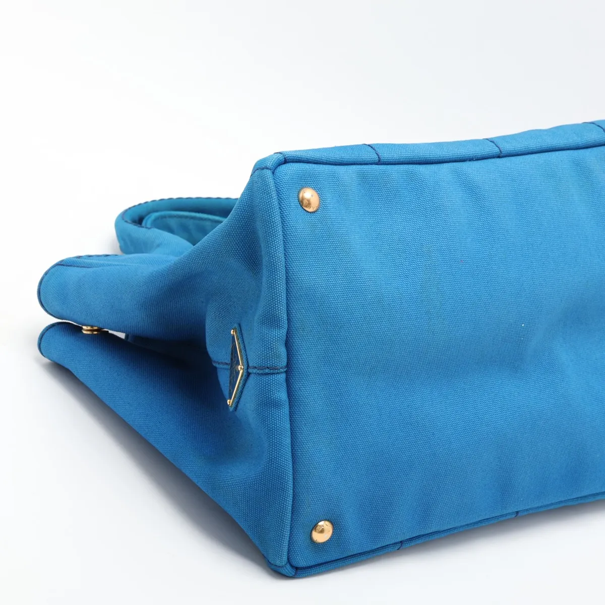 Canapa Canvas 2-Way Tote Bag Blue — view 4