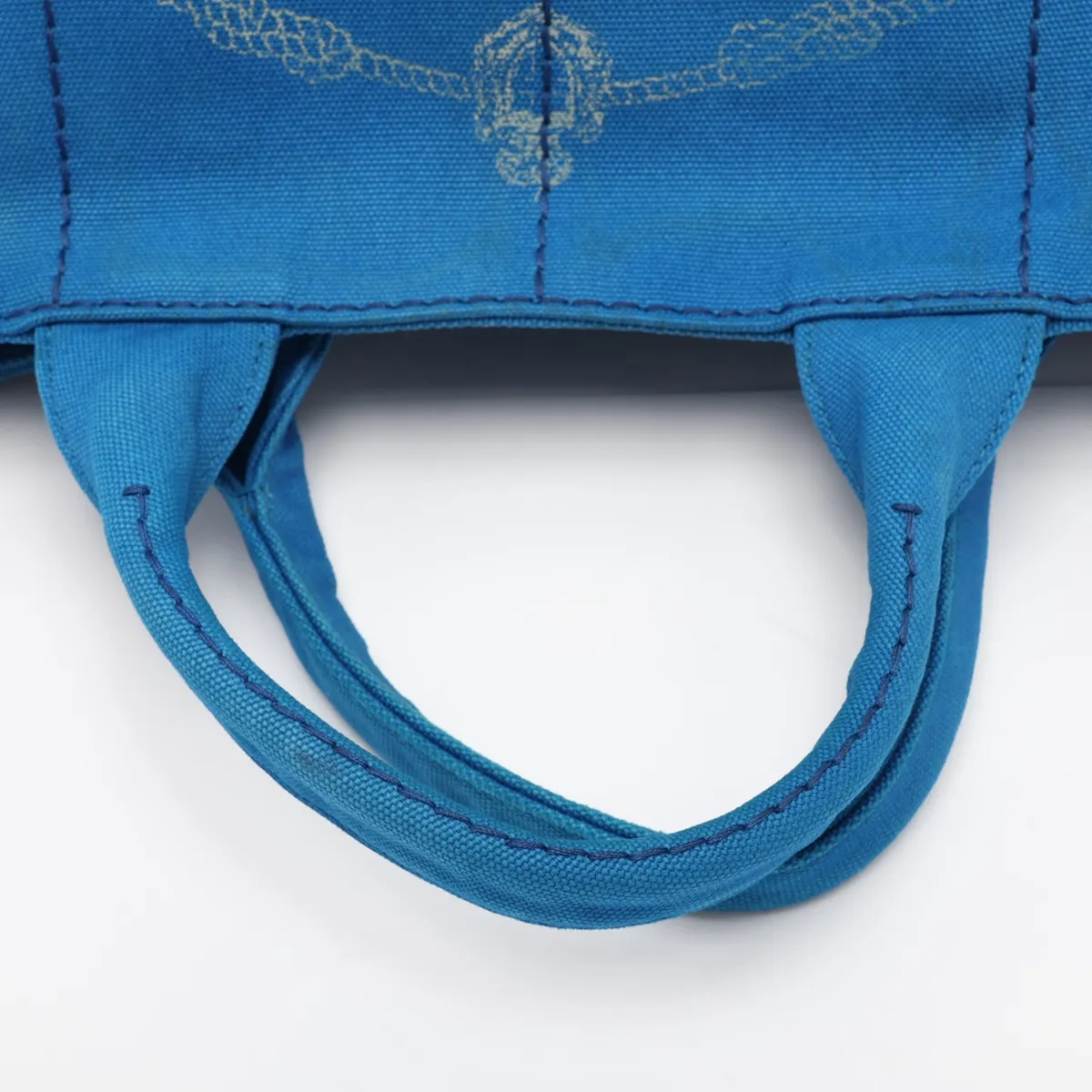 Canapa Canvas 2-Way Tote Bag Blue — view 5