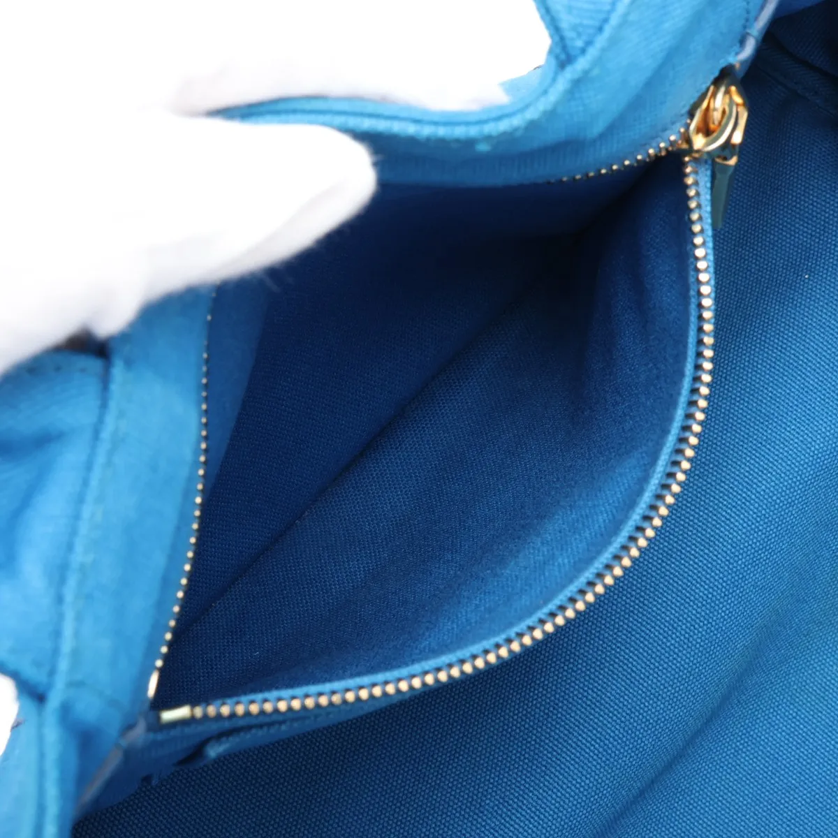 Canapa Canvas 2-Way Tote Bag Blue — view 9