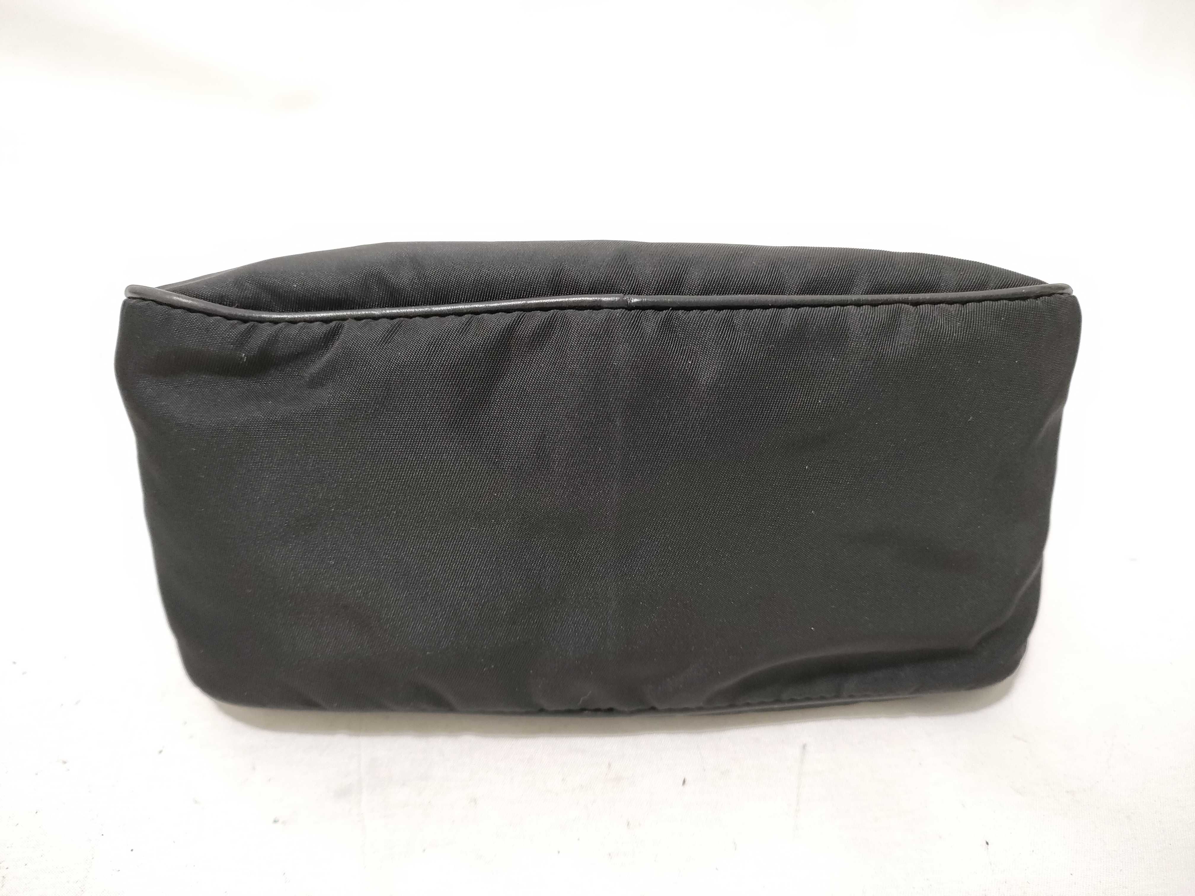 Nylon Prada Pouch Nylon Tessuto Black Pouch — view 5