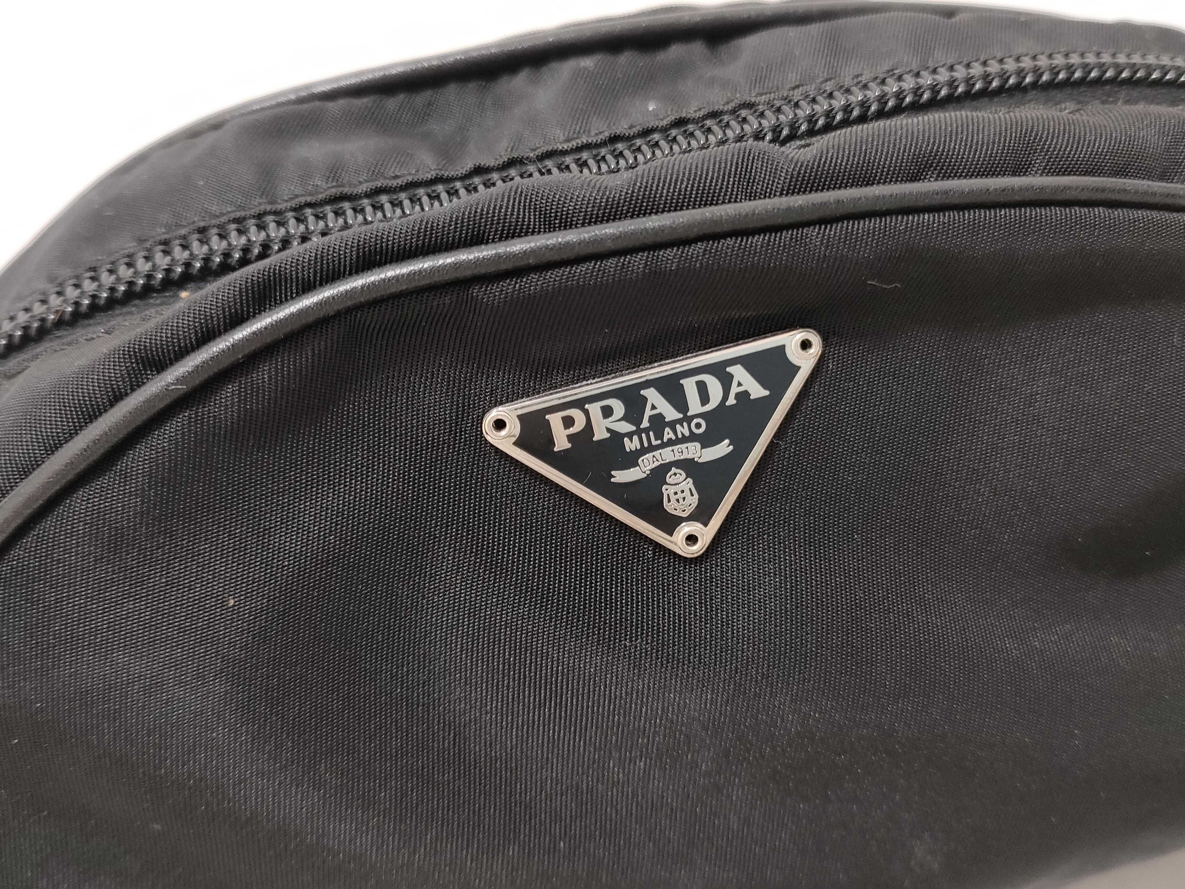 Nylon Prada Pouch Nylon Tessuto Black Pouch — view 9