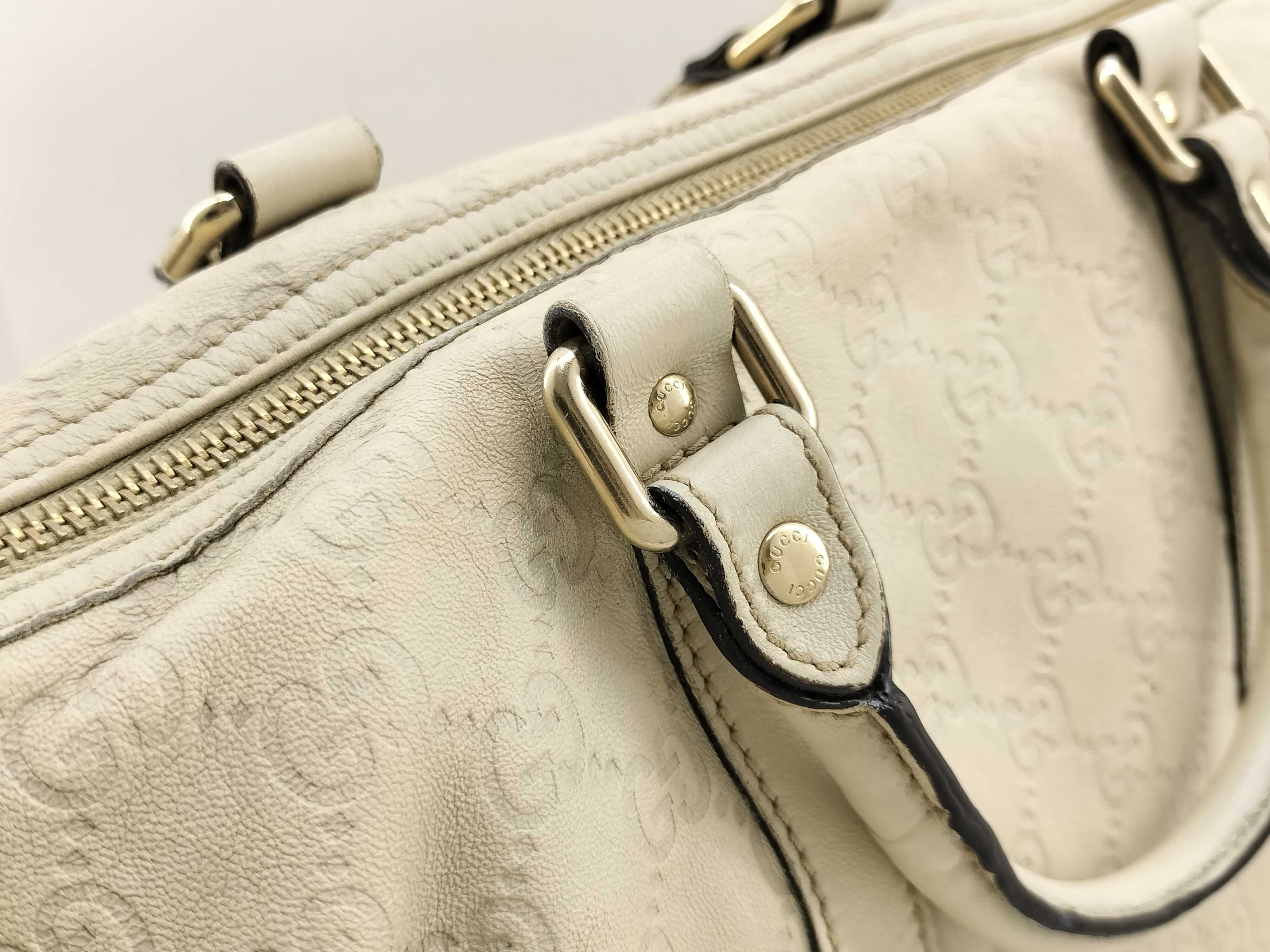 Shima Leather Boston Bag 193603 — view 10