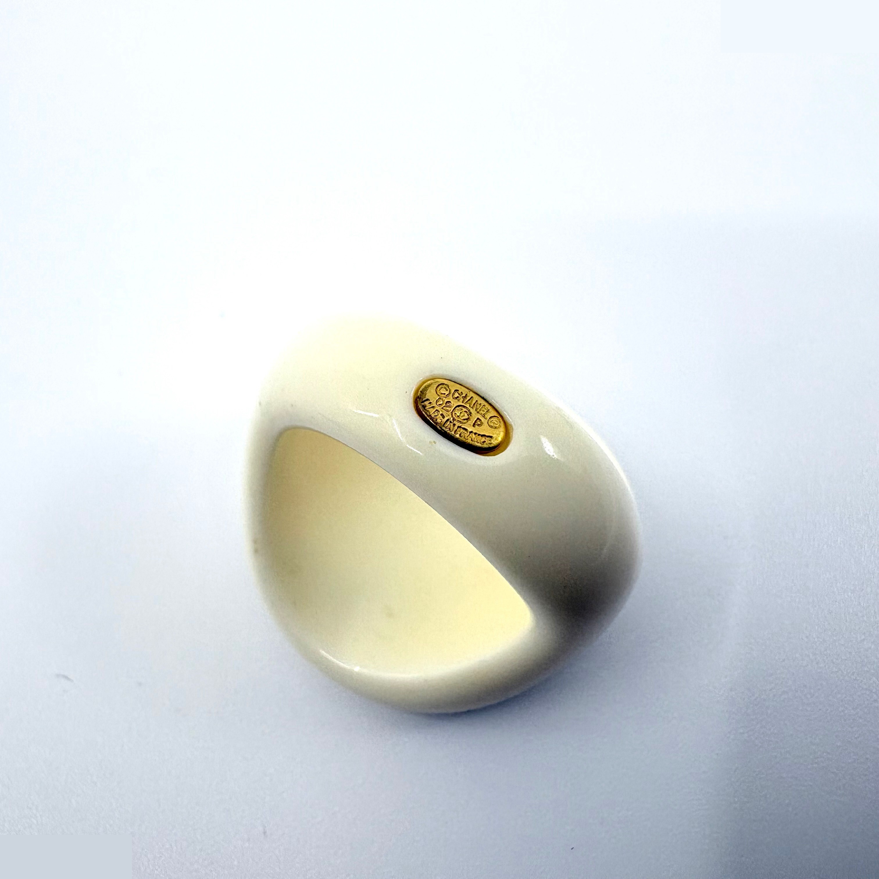 Camellia Coco Mark (Precious Metal) Ring #13 — view 3