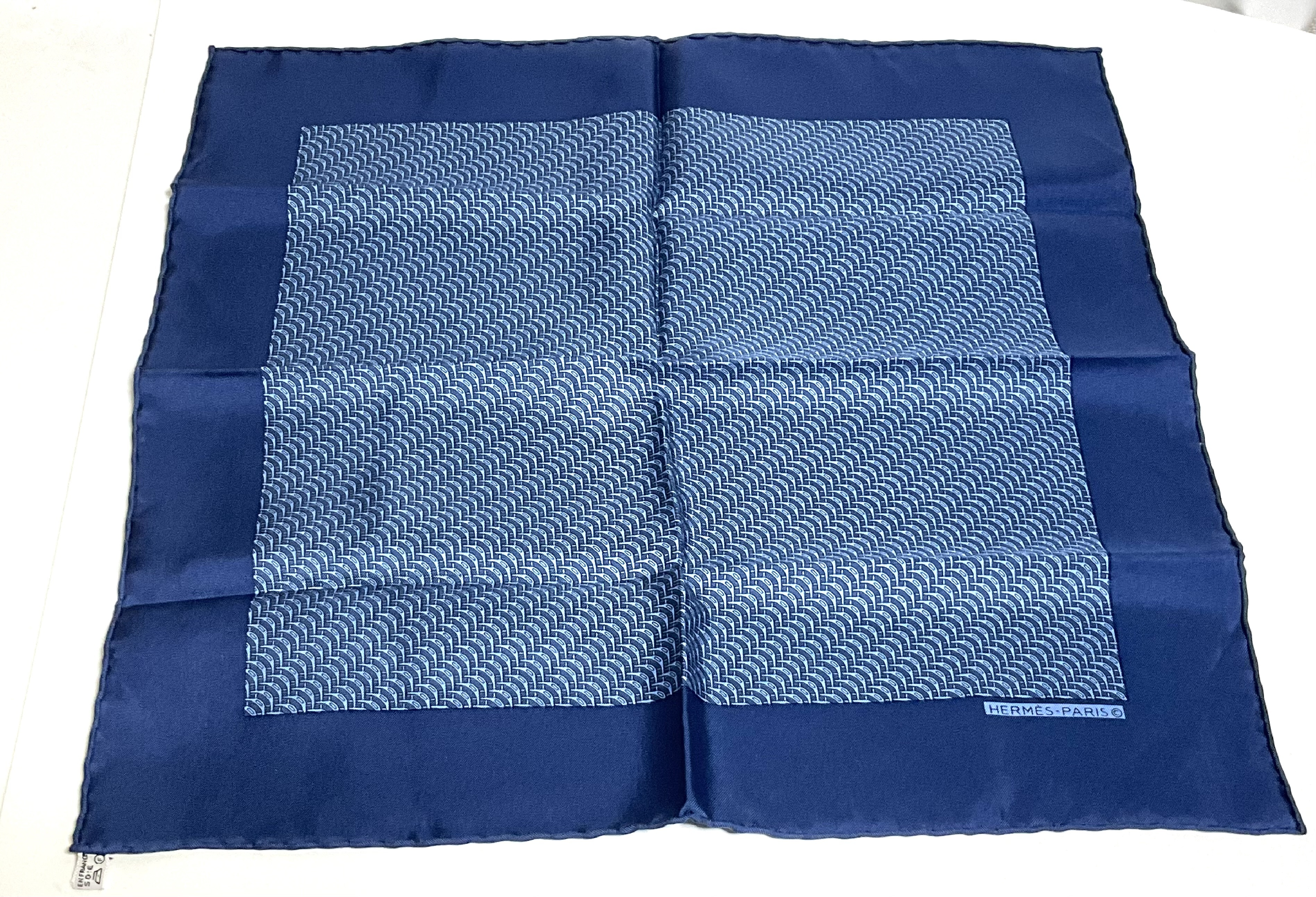 100% Silk Handkerchief, Tie Clip, and Cufflinks
