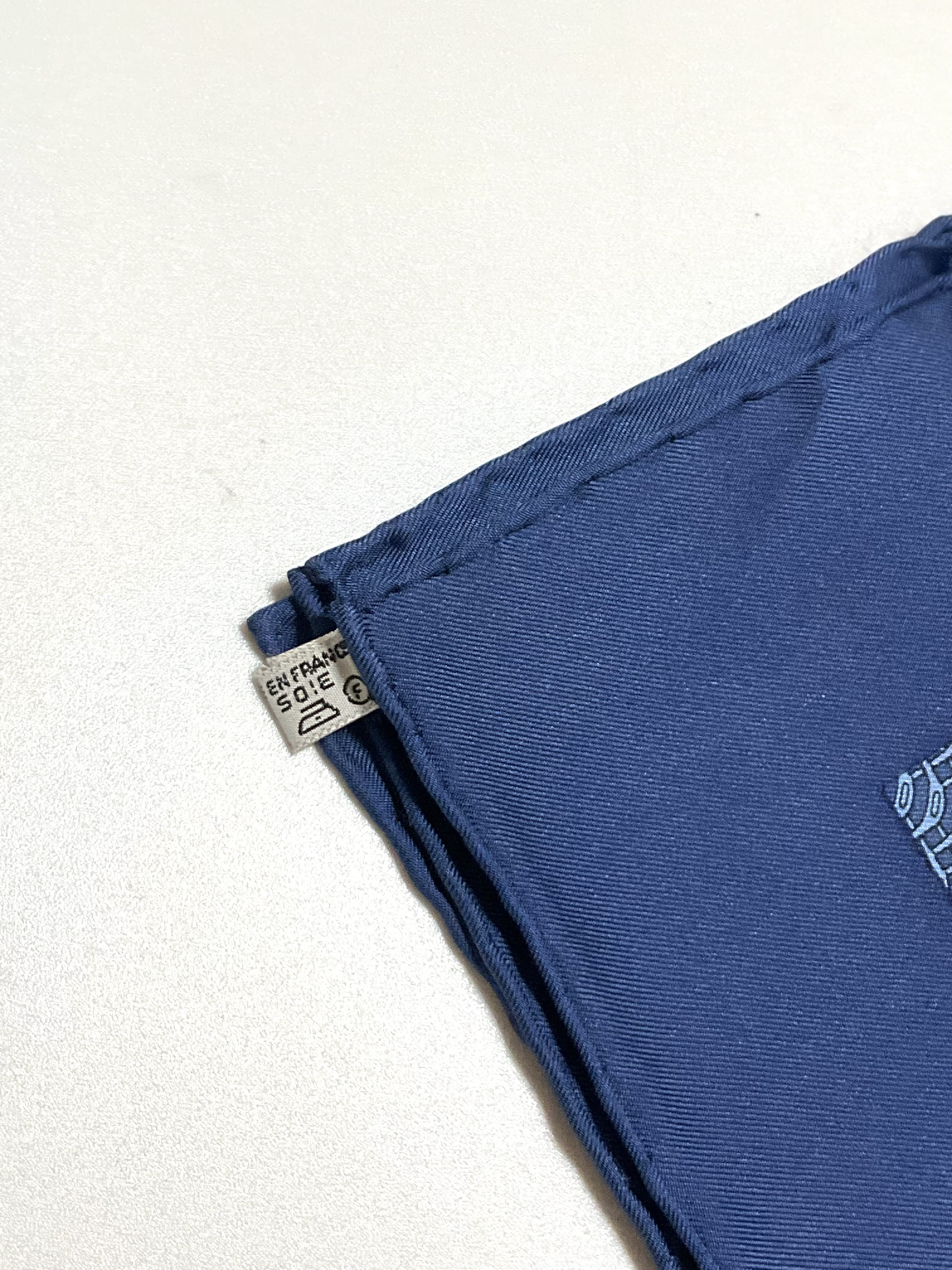 100% Silk Handkerchief, Tie Clip, and Cufflinks — view 3